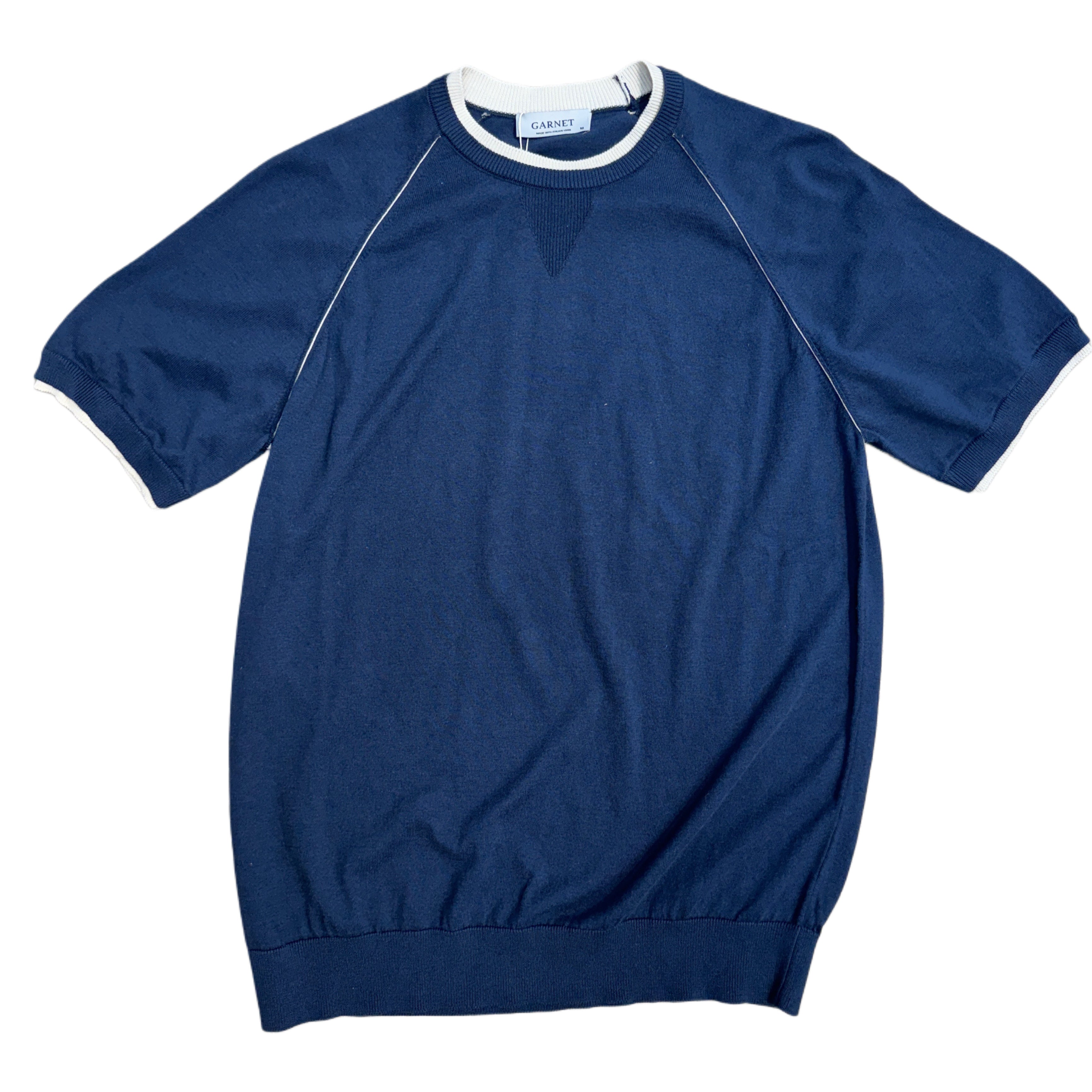 Riviera Stripe Polo Sweater