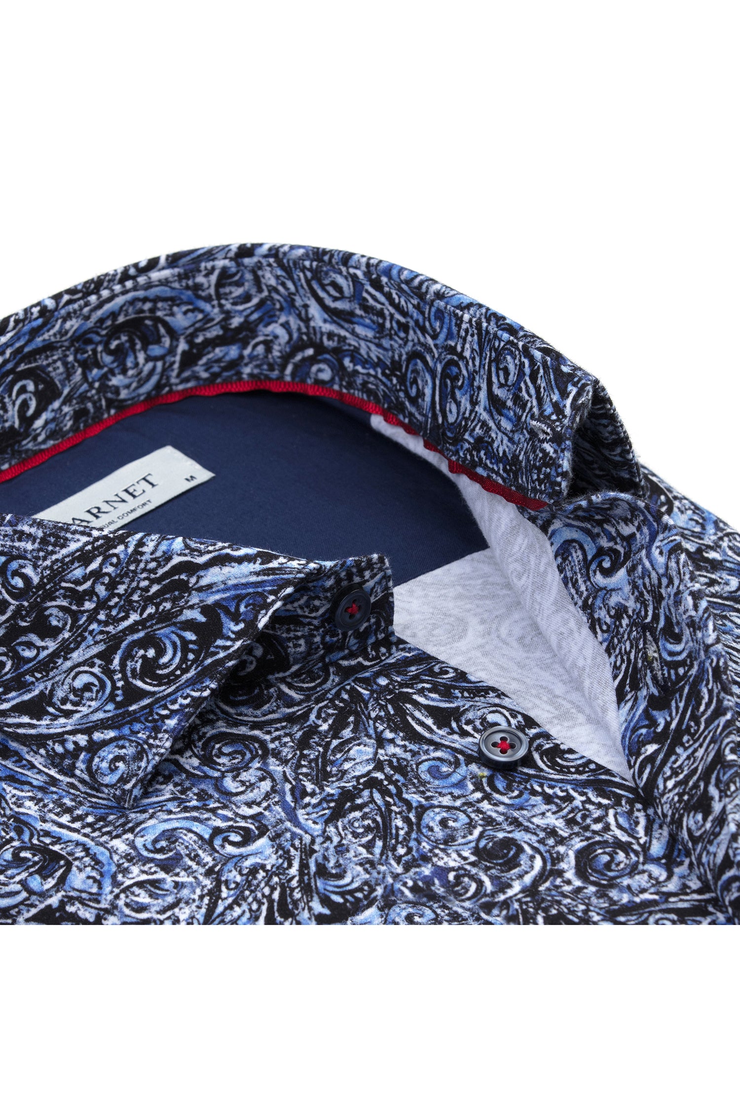 Midnight Paisley Print Shirt