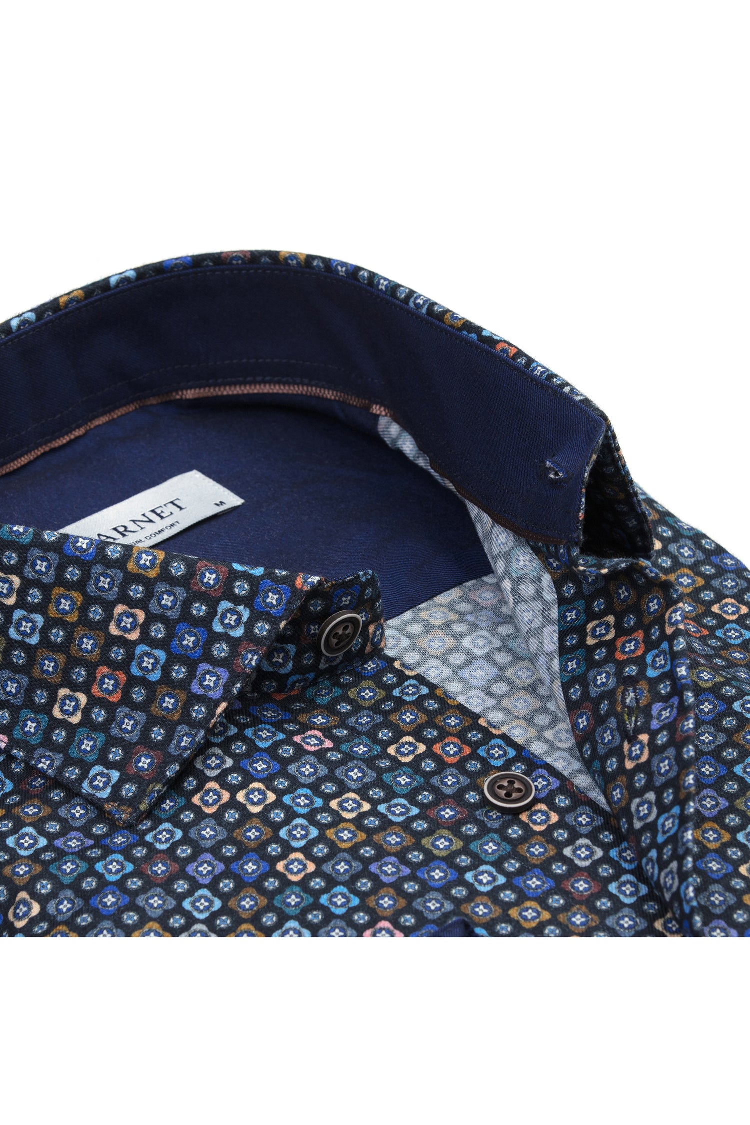 Midnight Mosaic Print Shirt
