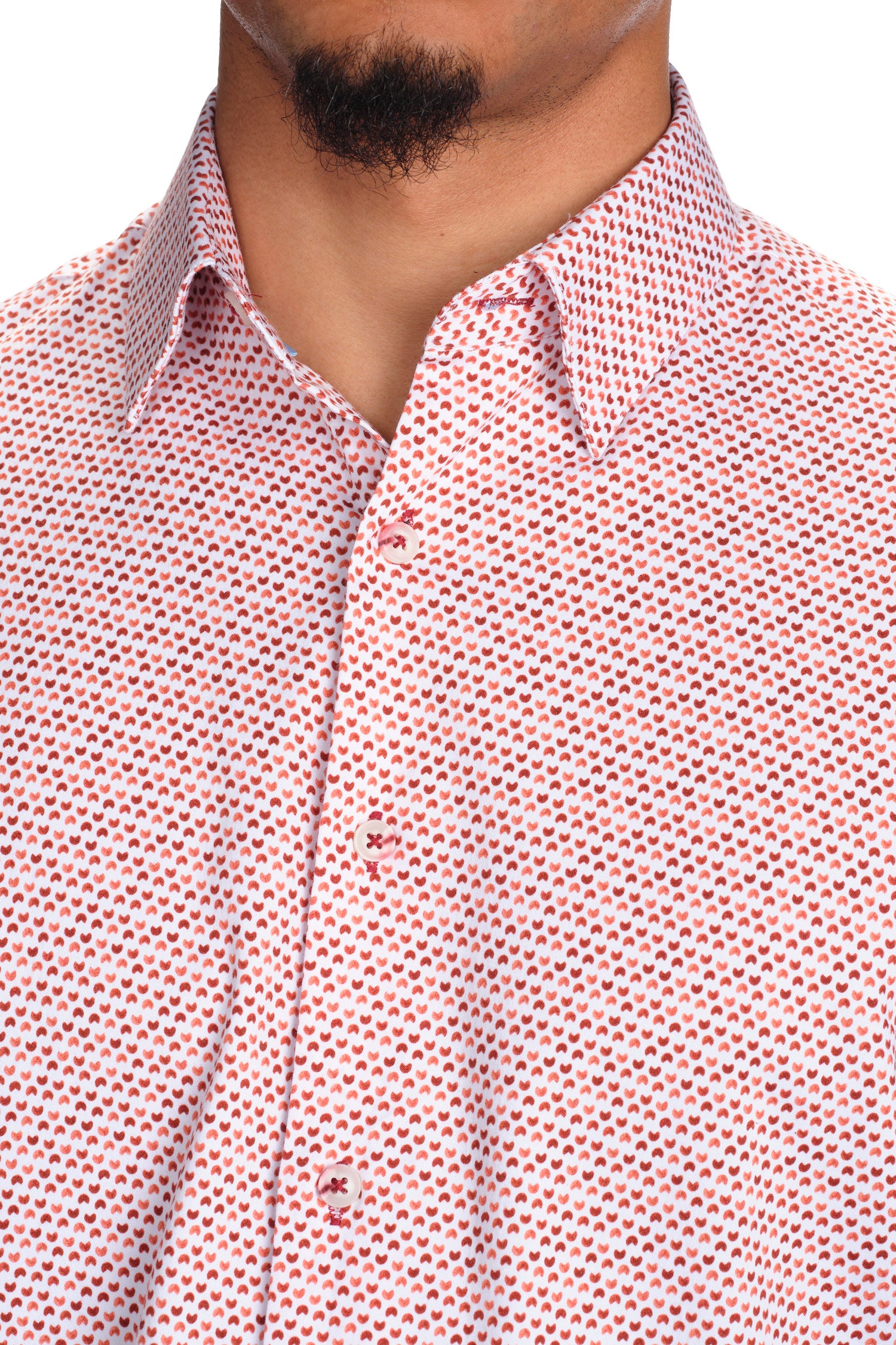 Stretch Printed Moon Shirt