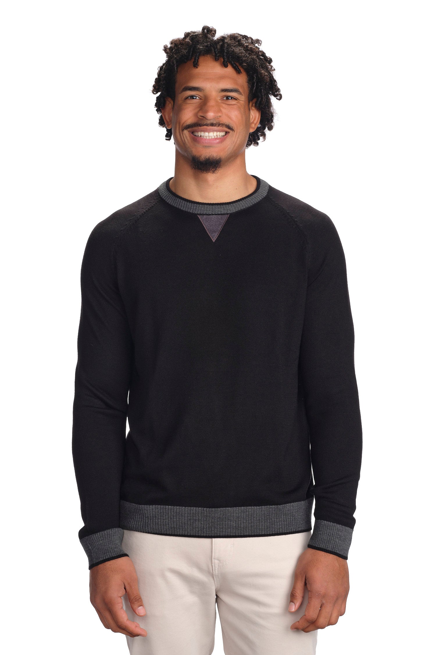 Crew Neck Wool Sweater