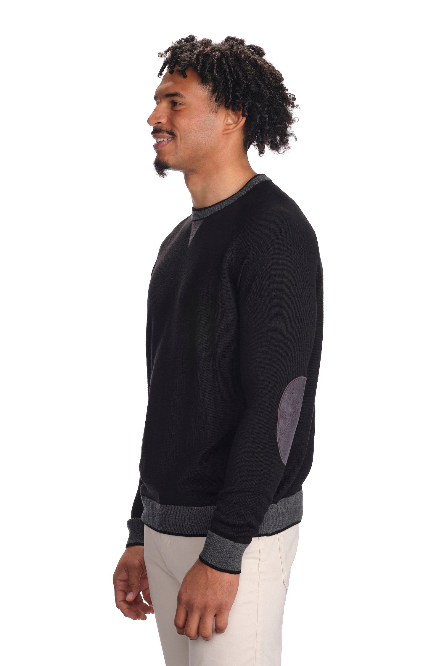 Crew Neck Wool Sweater