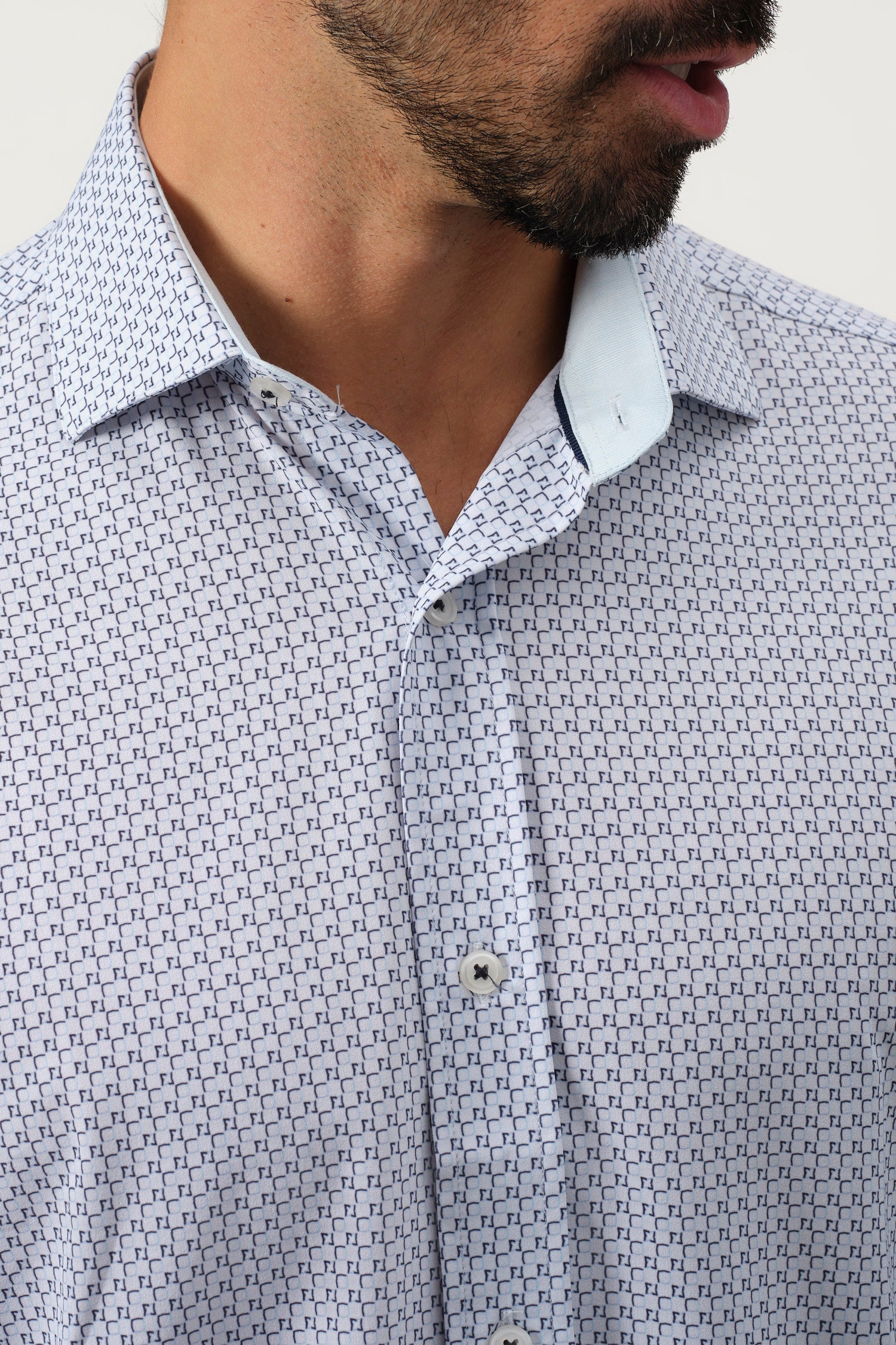 Geo Weave Print Shirt