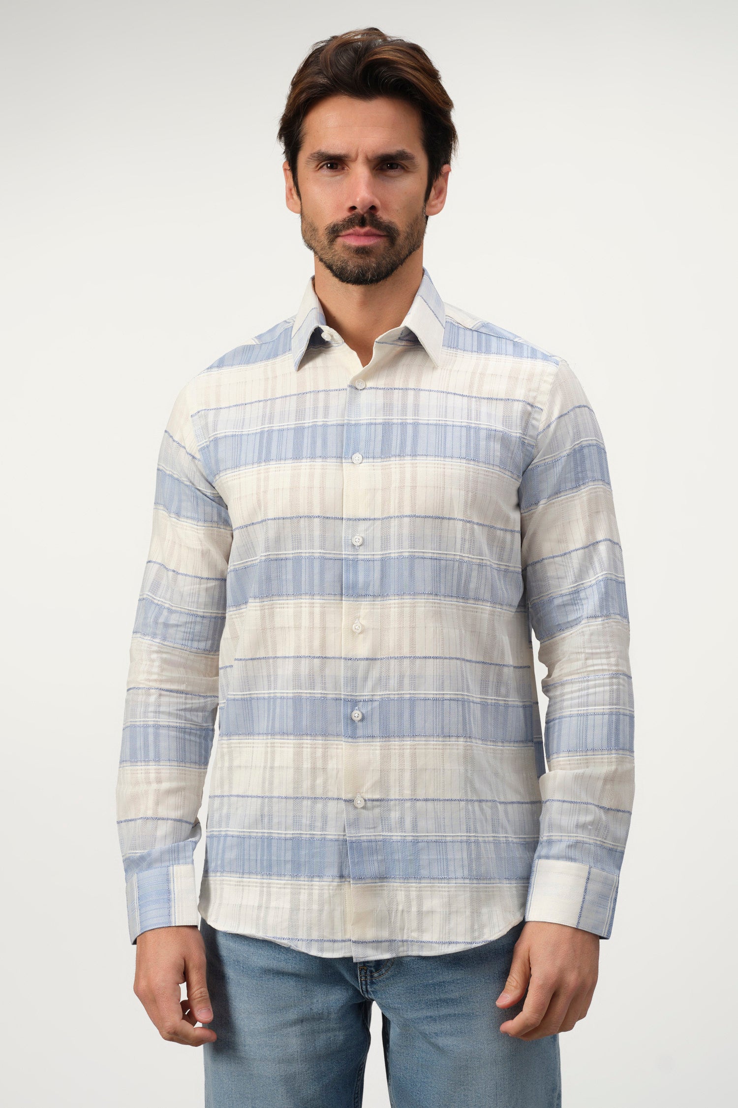 Coastal Breeze Plaid Shirt