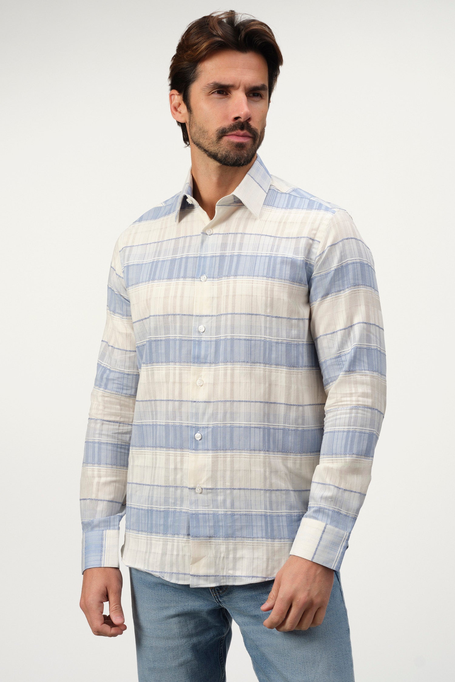 Coastal Breeze Plaid Shirt