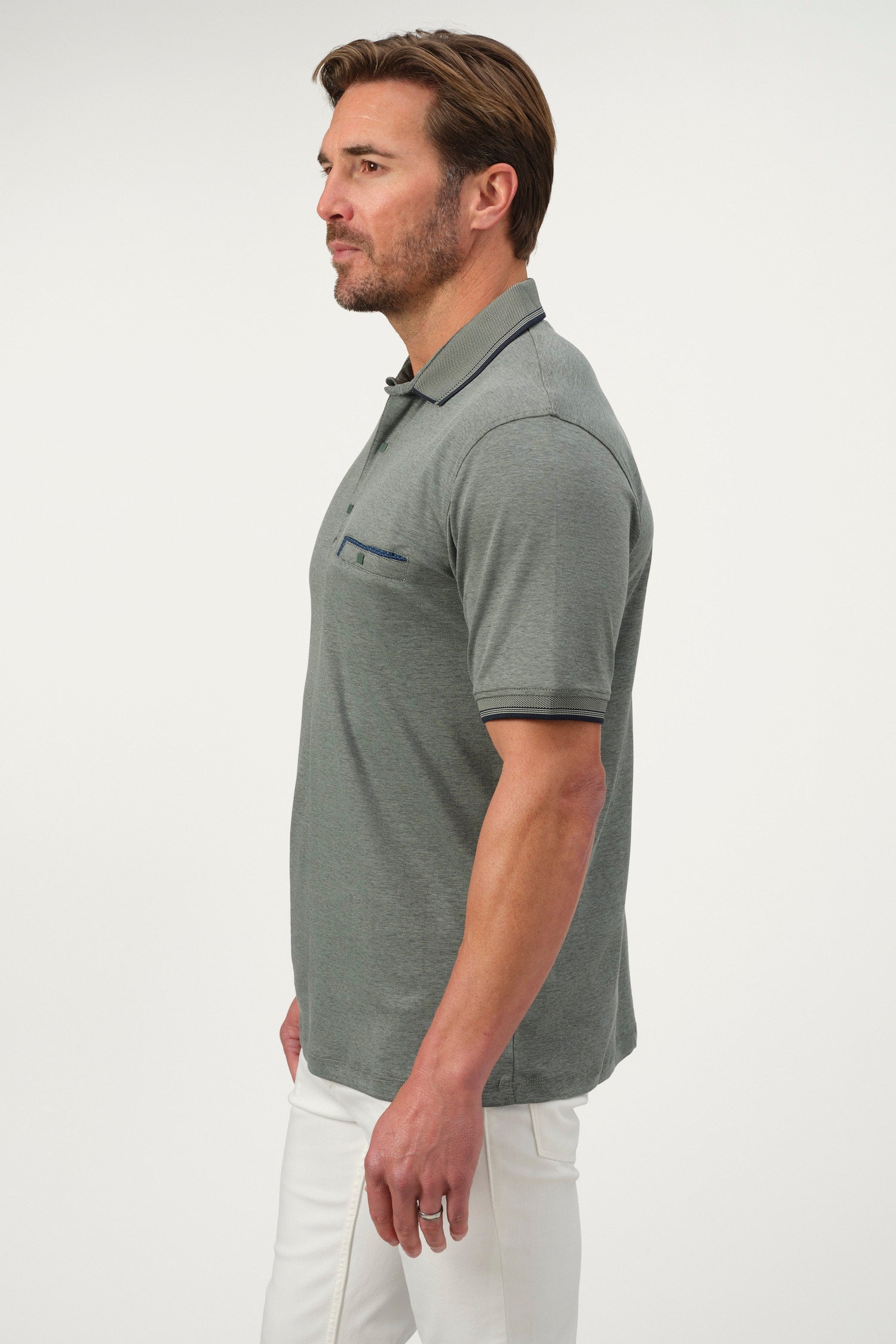Textured Polo Shirt