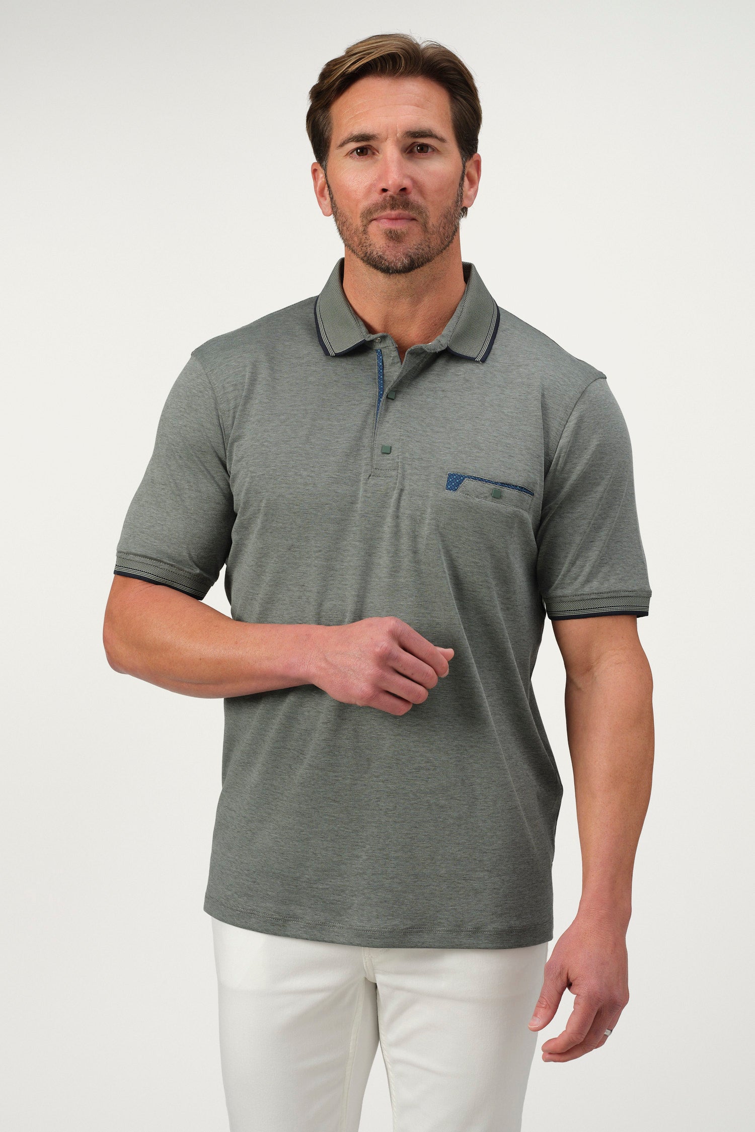 Textured Polo Shirt