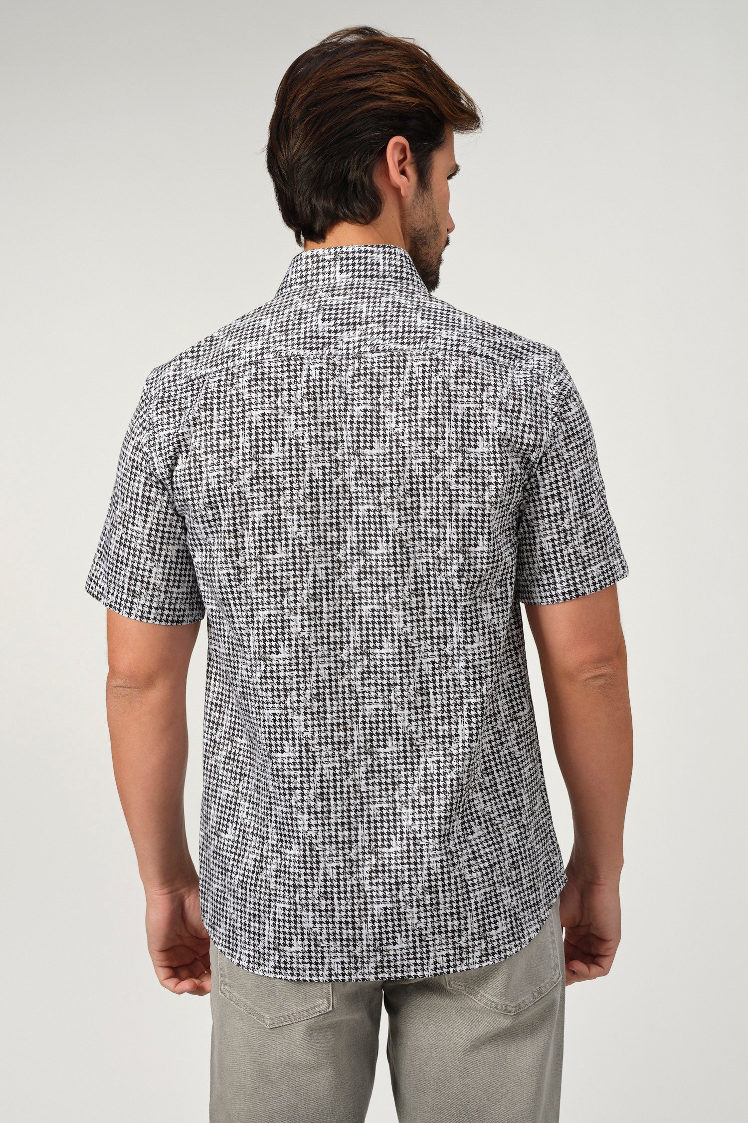 Marble Houndstooth Shirt