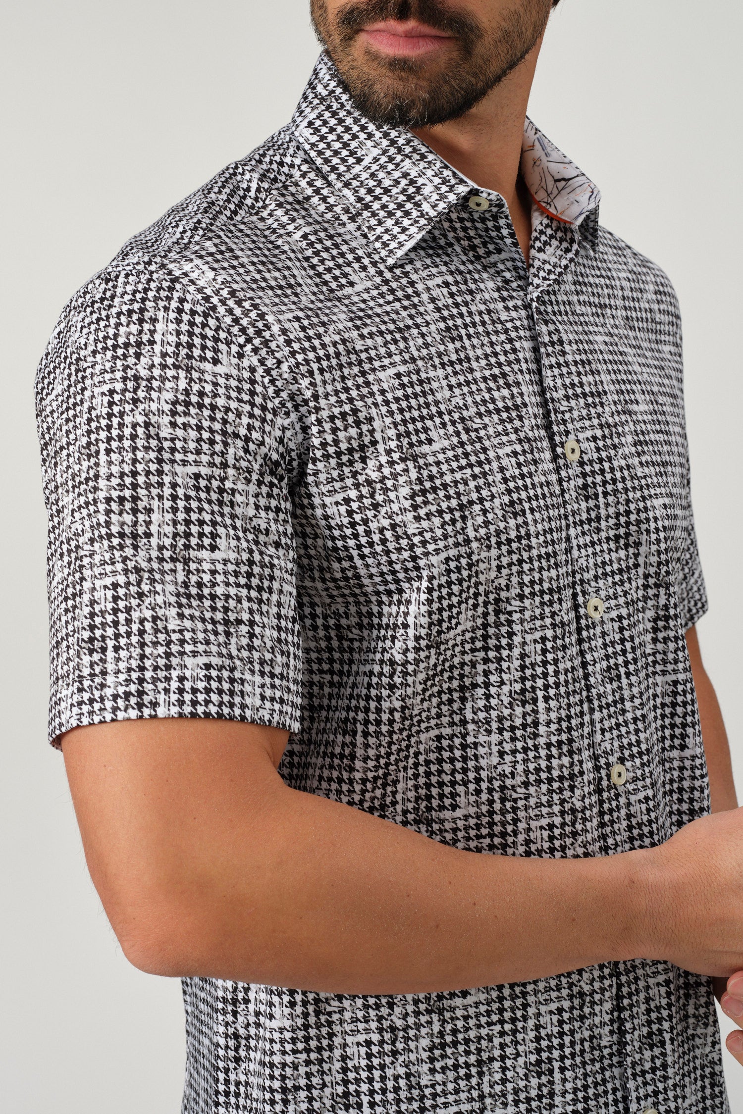 Marble Houndstooth Shirt