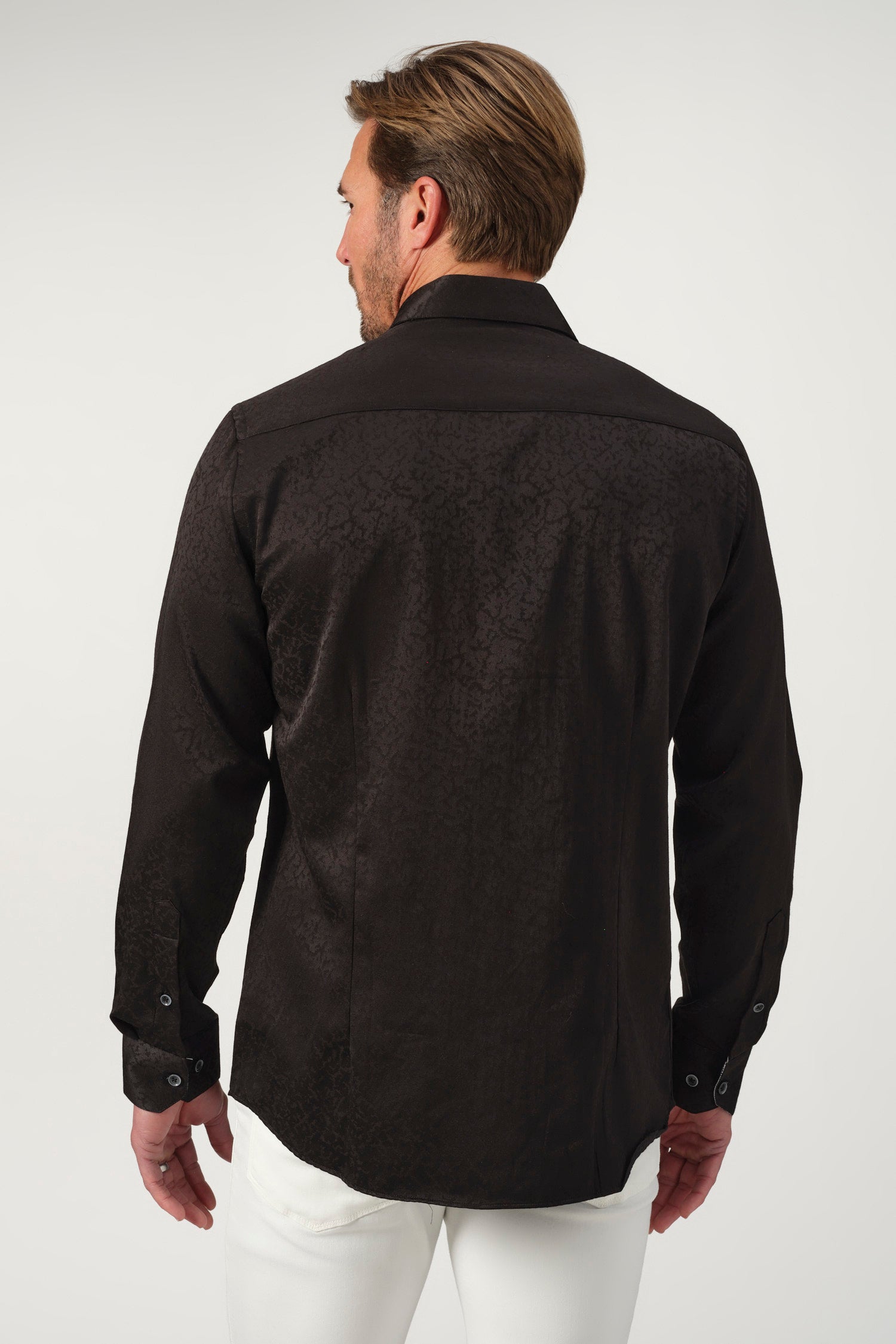 Lace Accent Dress Shirt