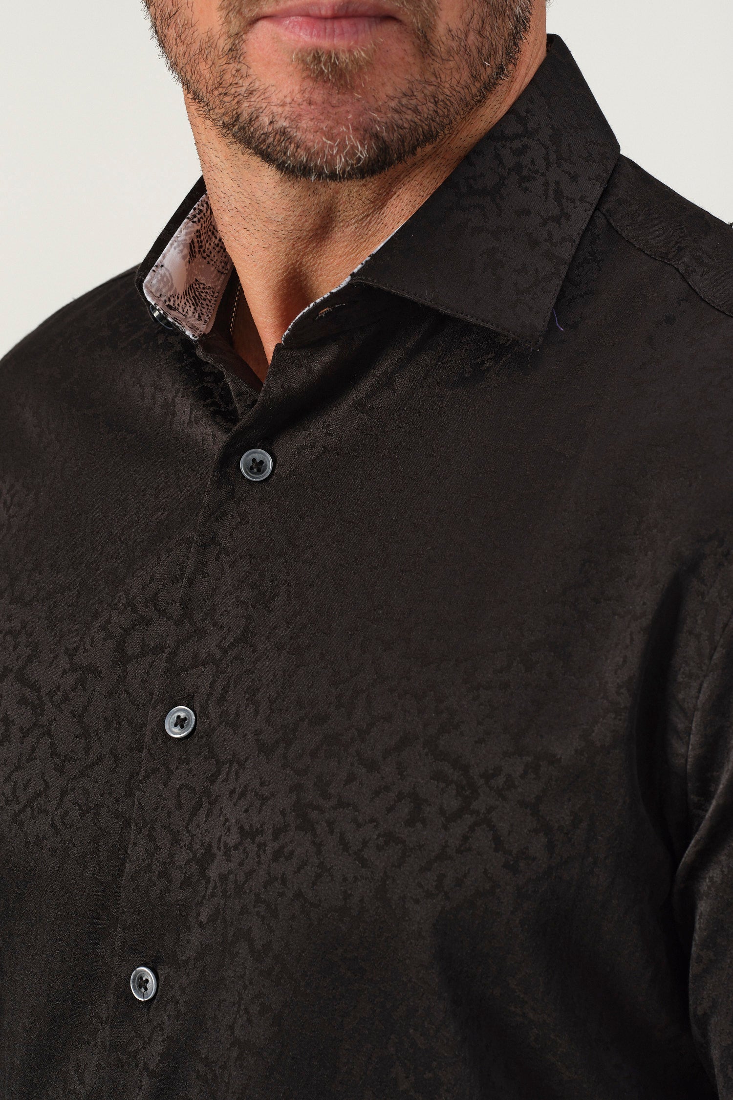 Lace Accent Dress Shirt