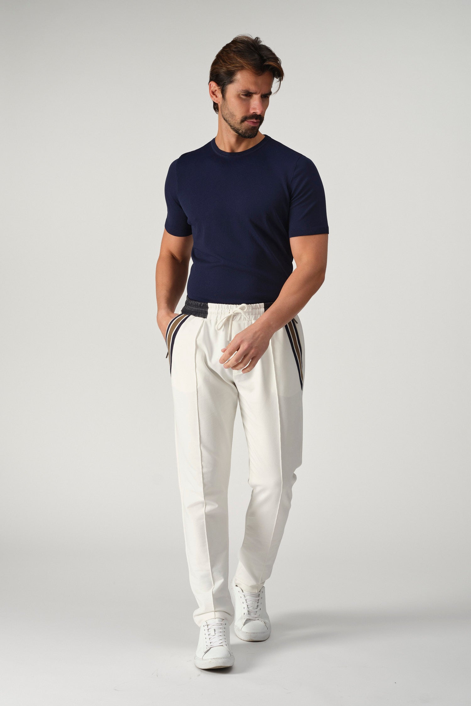 Soft Touch Elastic Band Pants