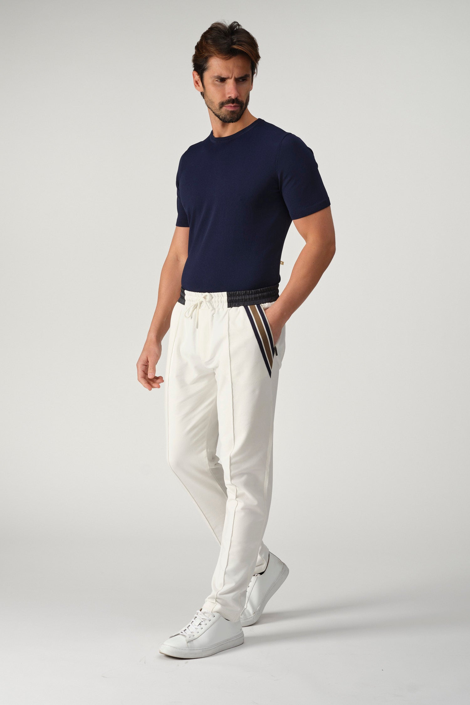 Soft Touch Elastic Band Pants