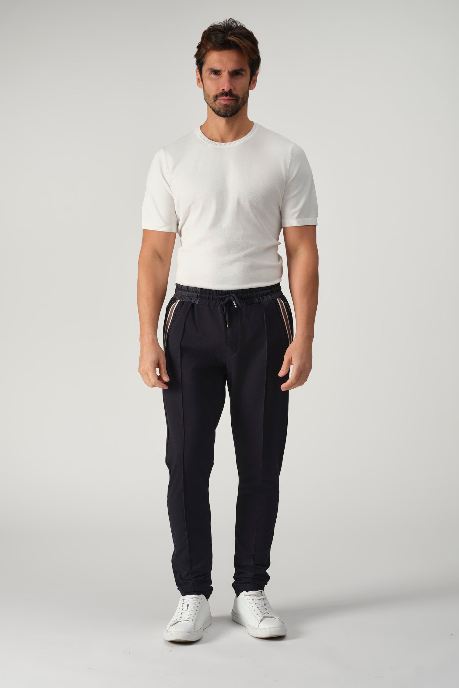 Soft Touch Elastic Band Pants