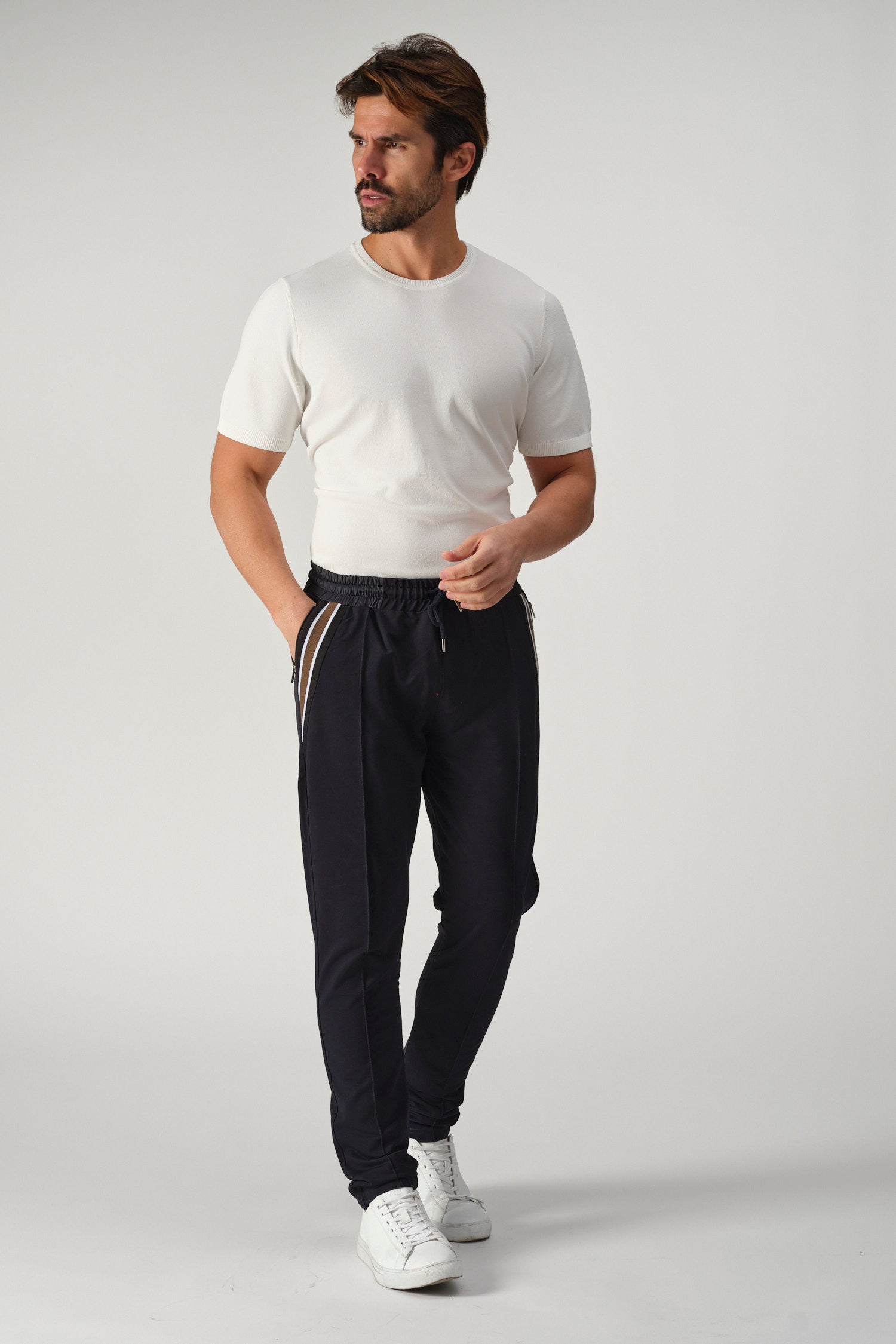 Soft Touch Elastic Band Pants