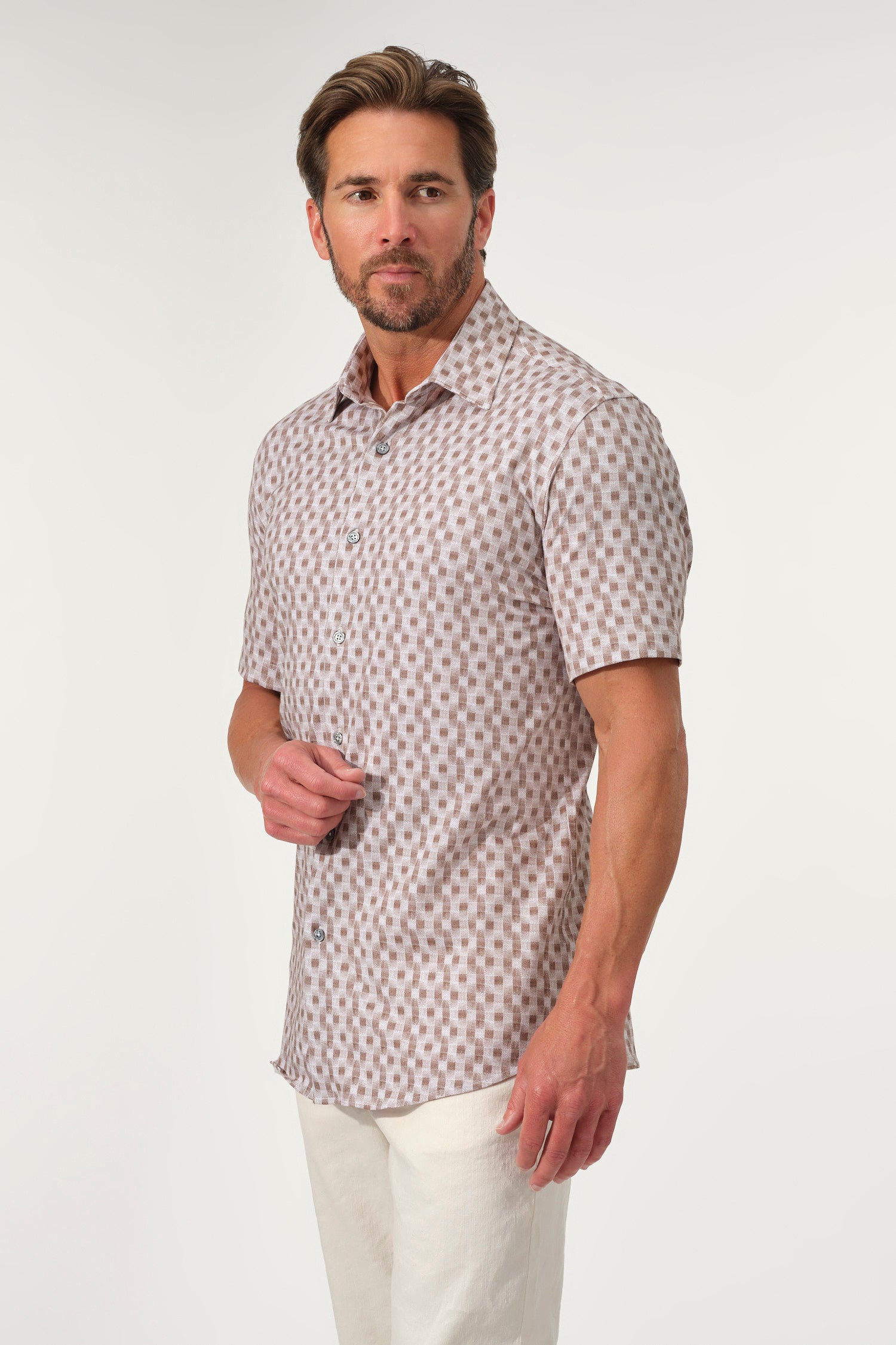 Sienna Check Dynamic Comfort Shirt