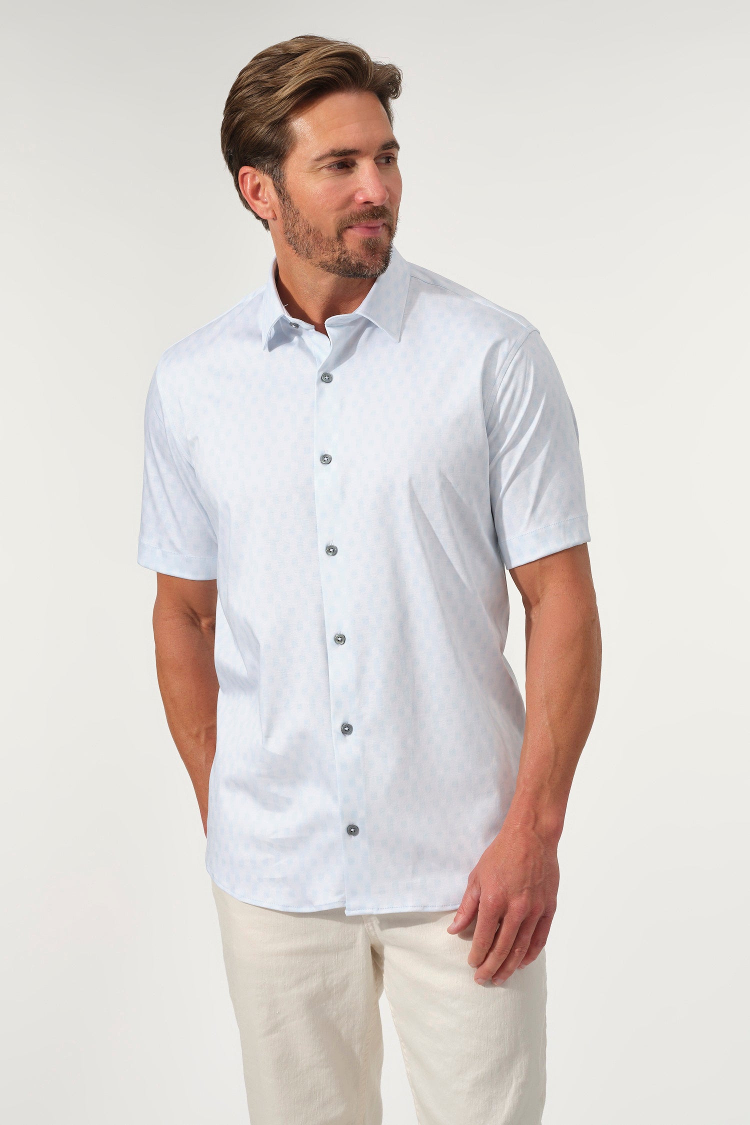 Sienna Check Dynamic Comfort Shirt
