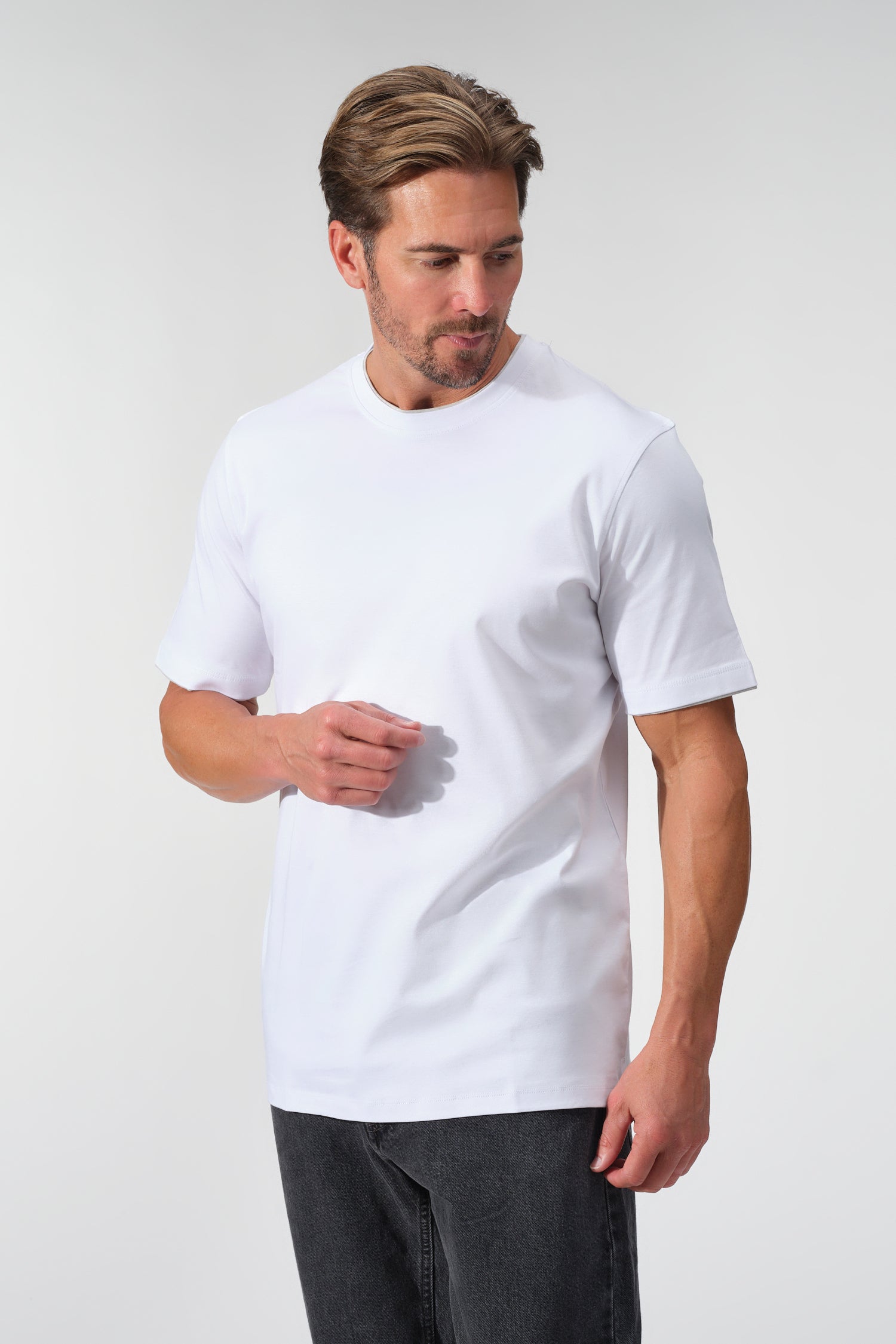 Supima Cotton Crew Neck T-Shirt
