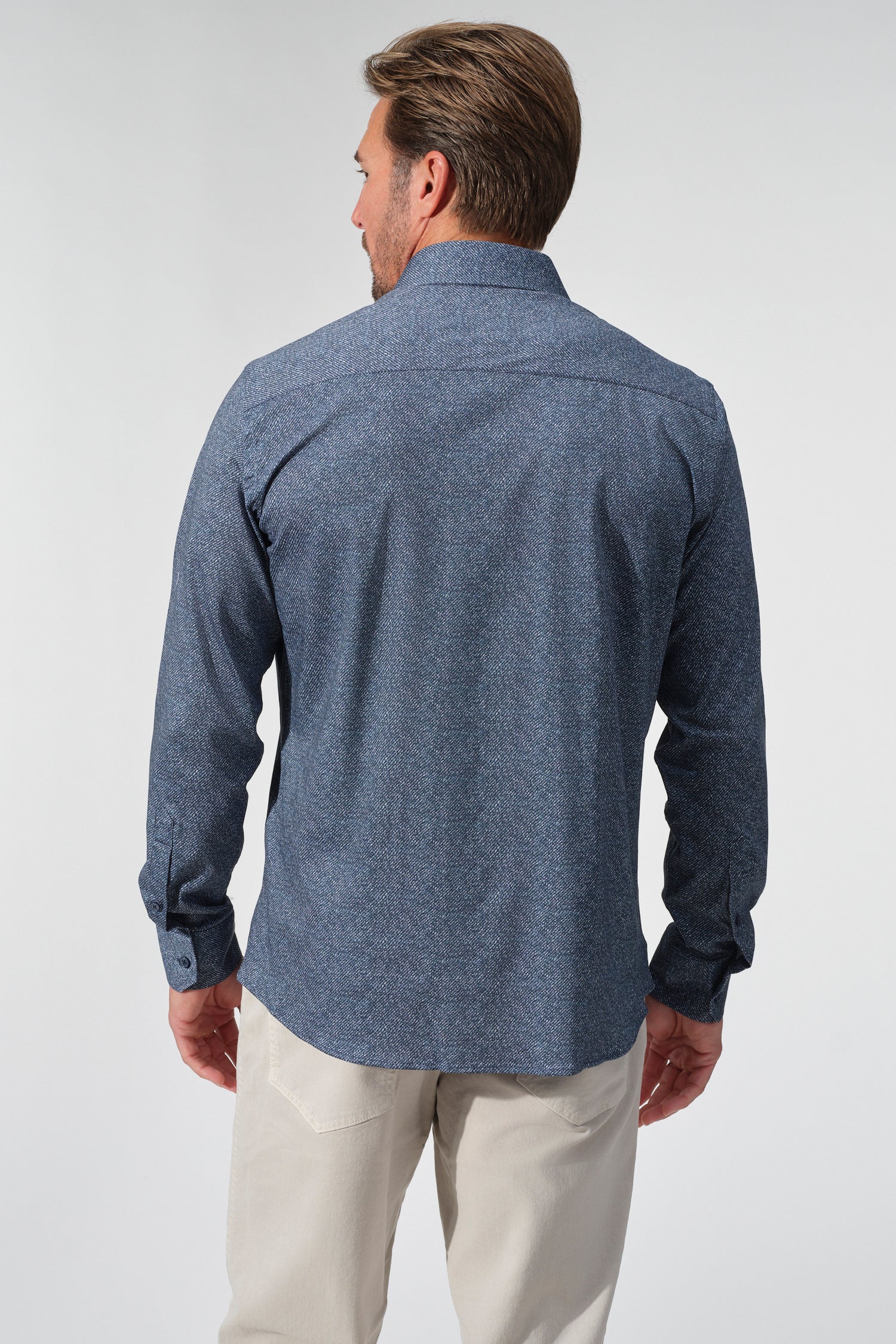 Twill Look Dynamic Comfort Shirt