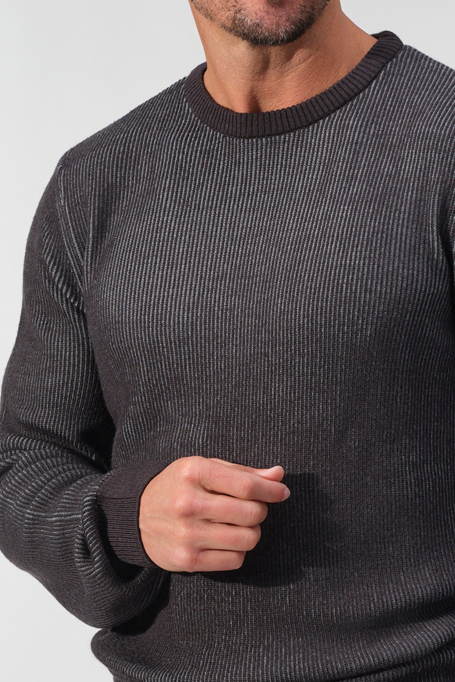Parma Elbow-Patch Crewneck