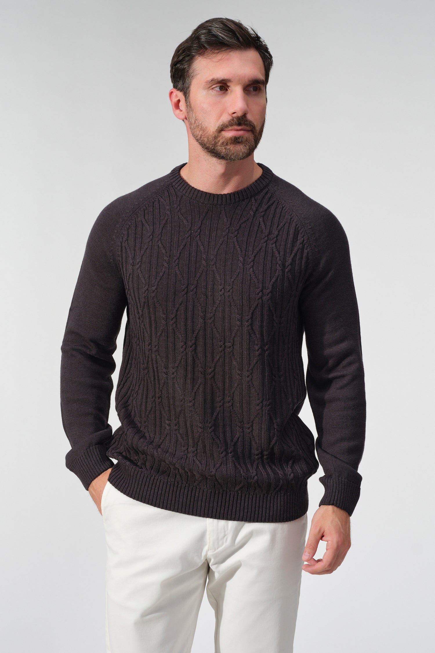 Ravello Cable Turtleneck