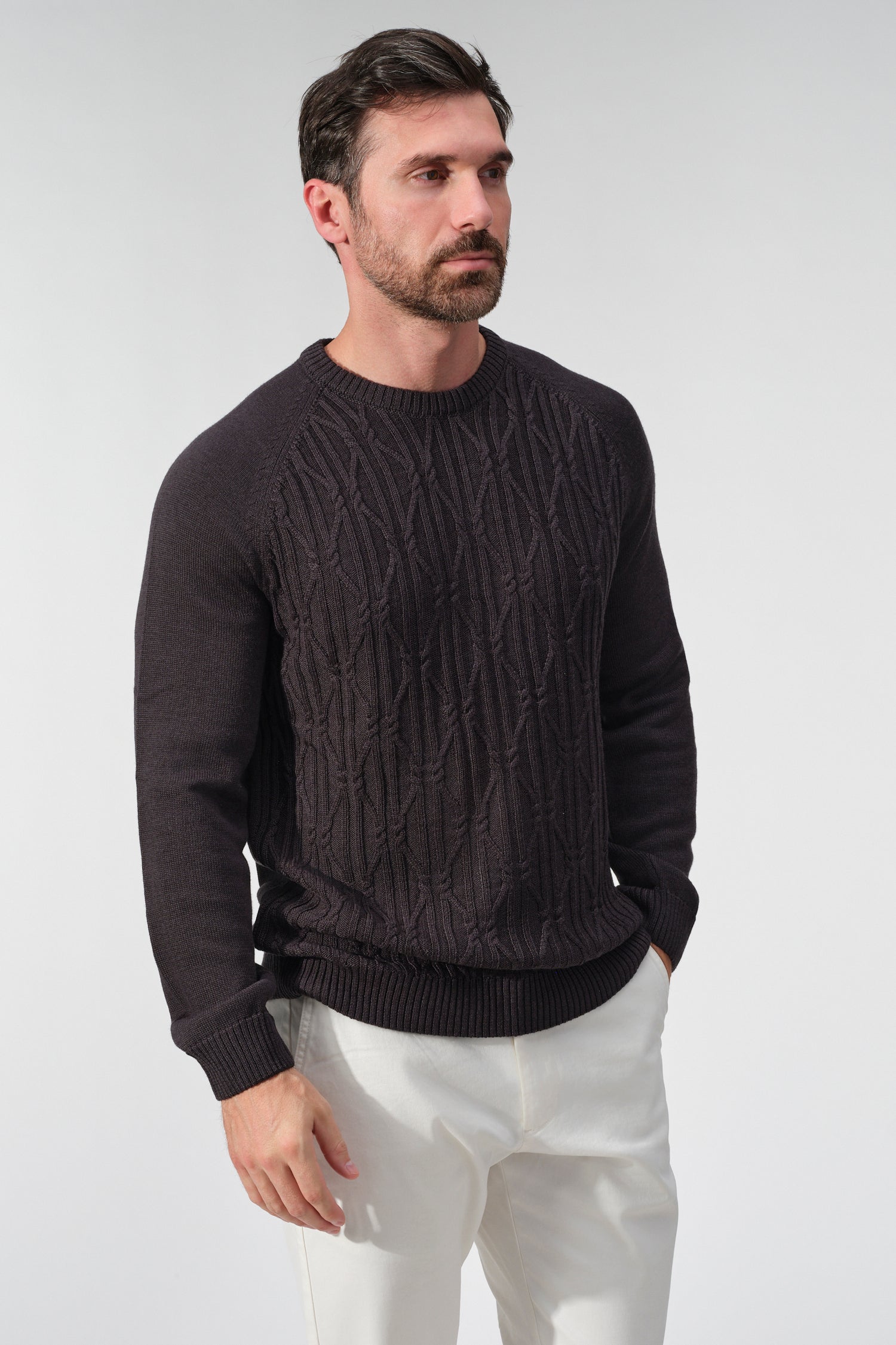 Ravello Cable Turtleneck