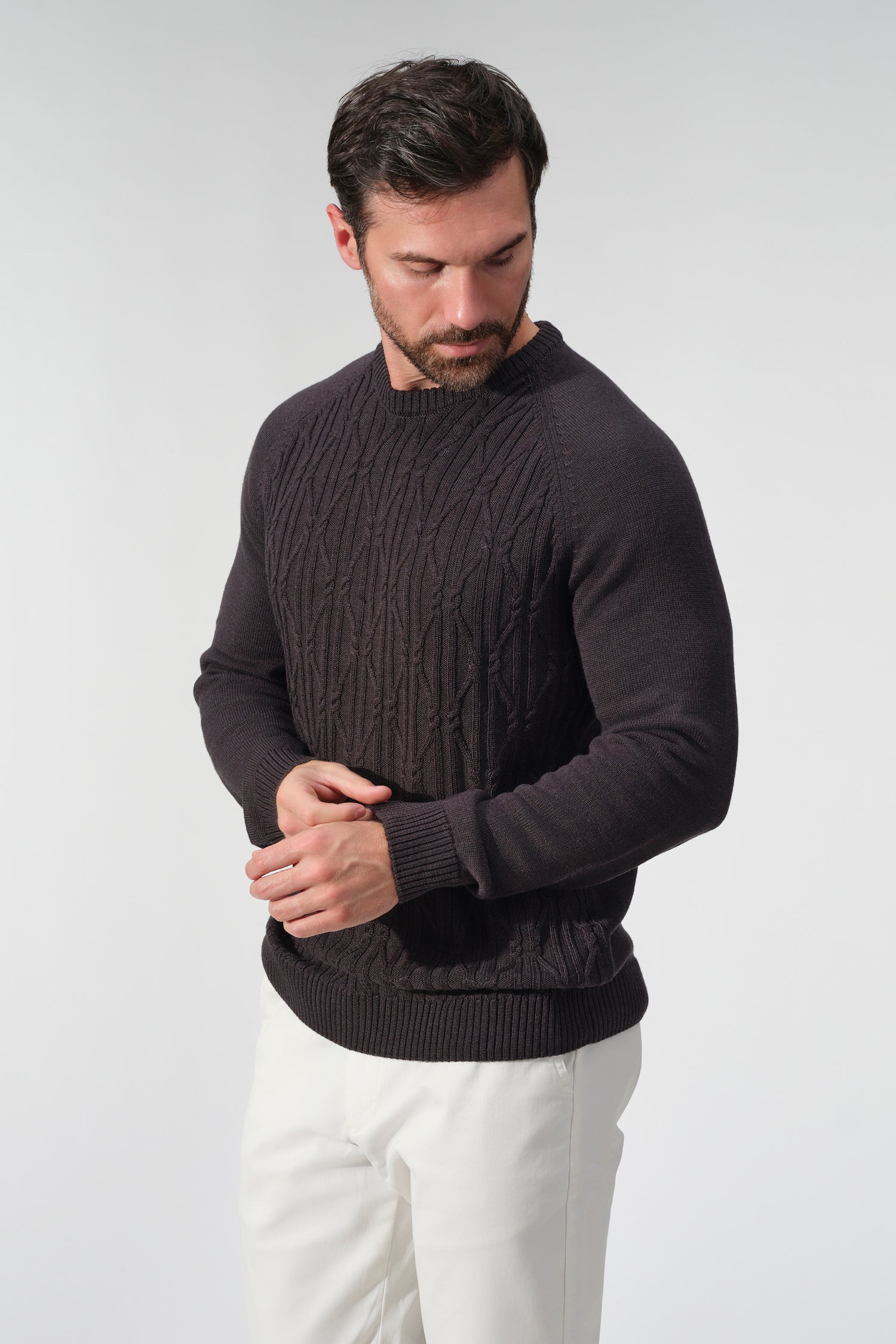 Ravello Cable Turtleneck