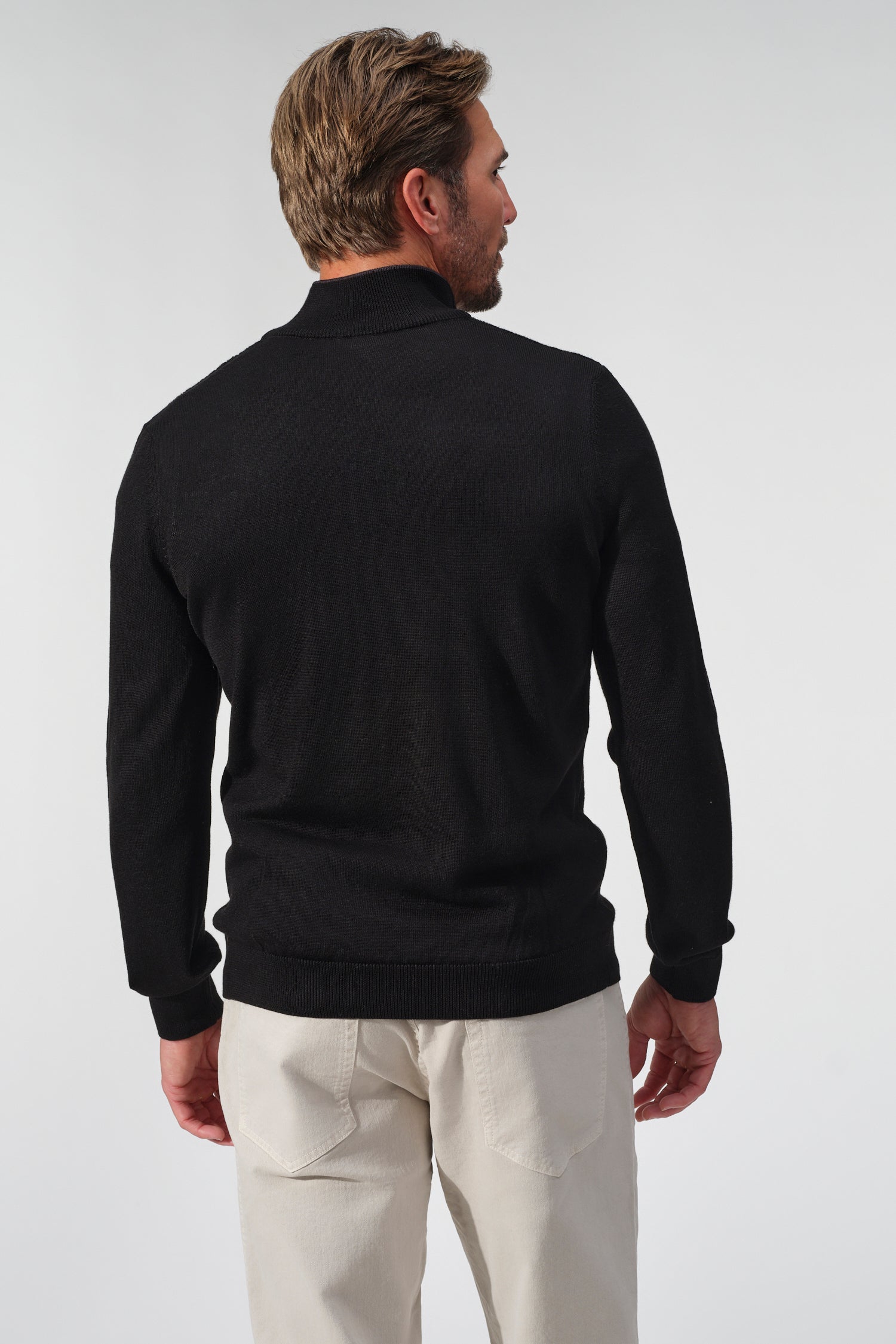 Saddle Stitch Button Pullover