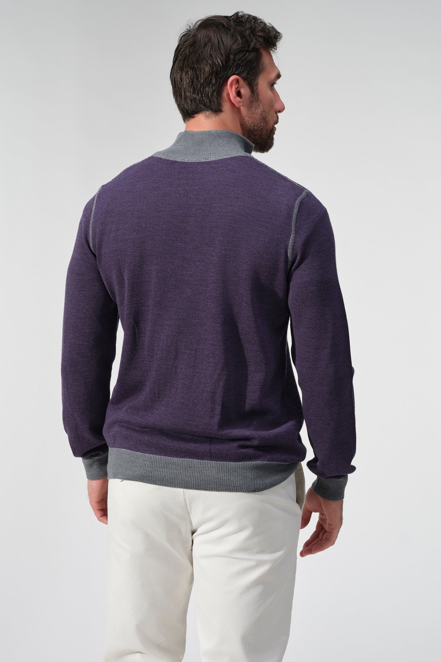 Lucca Textured Half-Zip