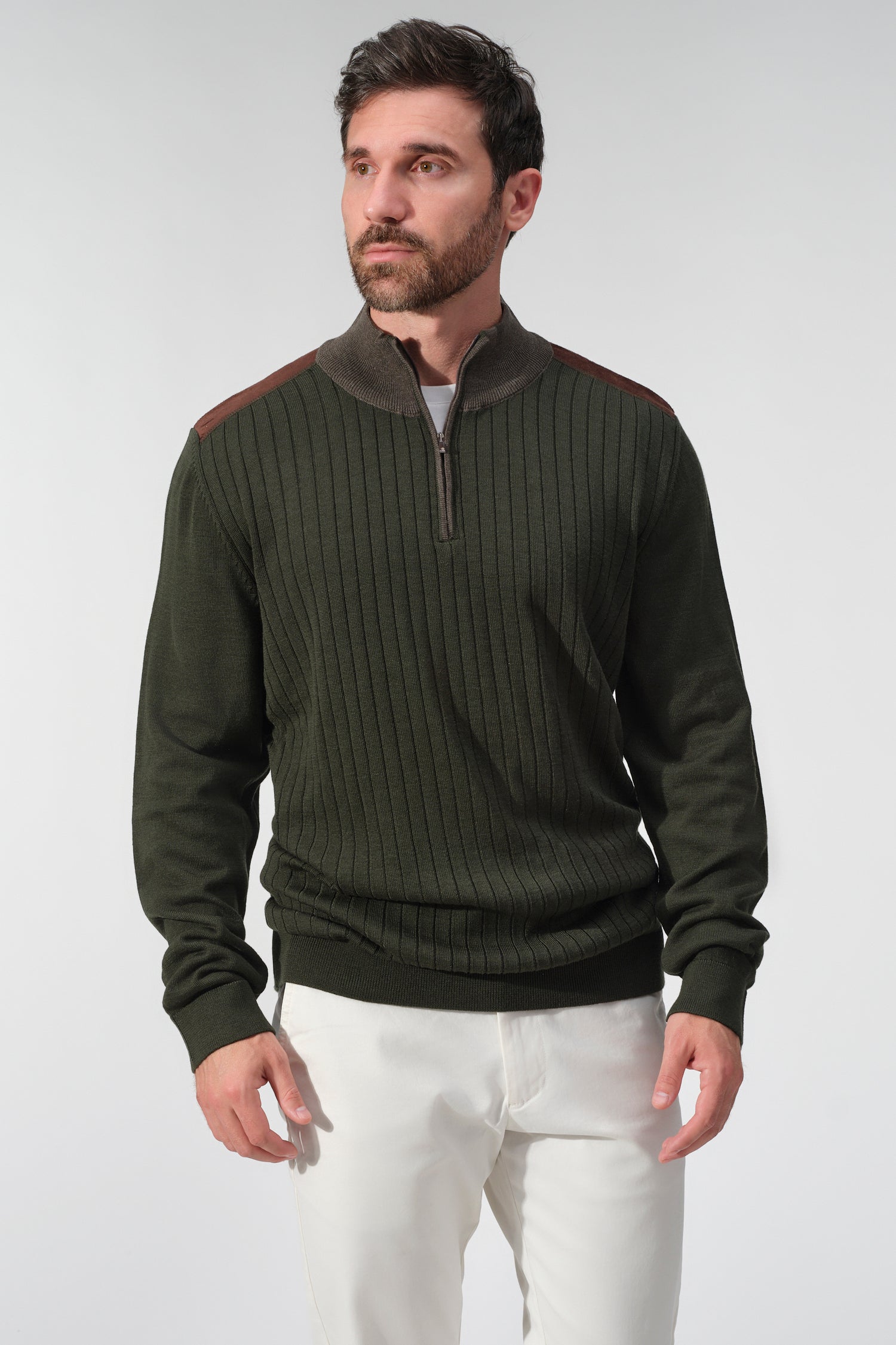 Cortona Ribbed Half-Zip