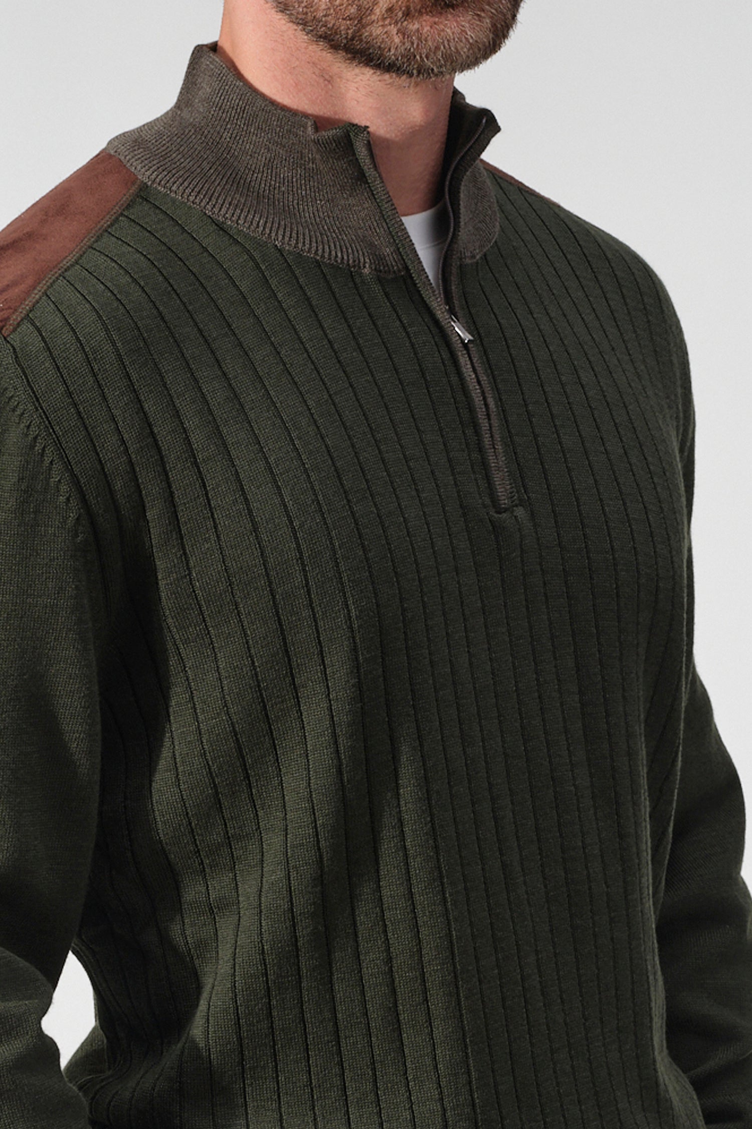 Cortona Ribbed Half-Zip