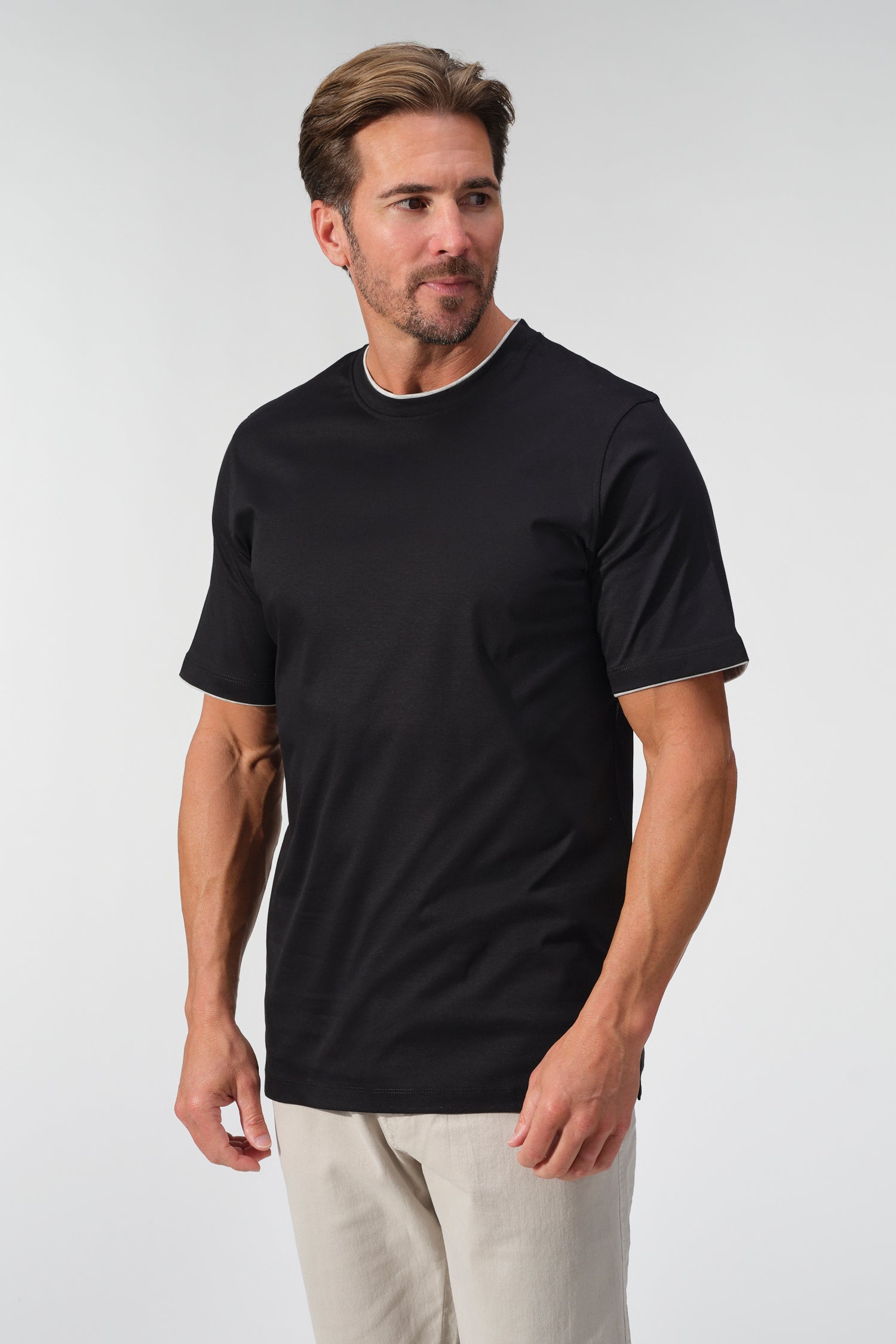 Supima Cotton Crew Neck T-Shirt