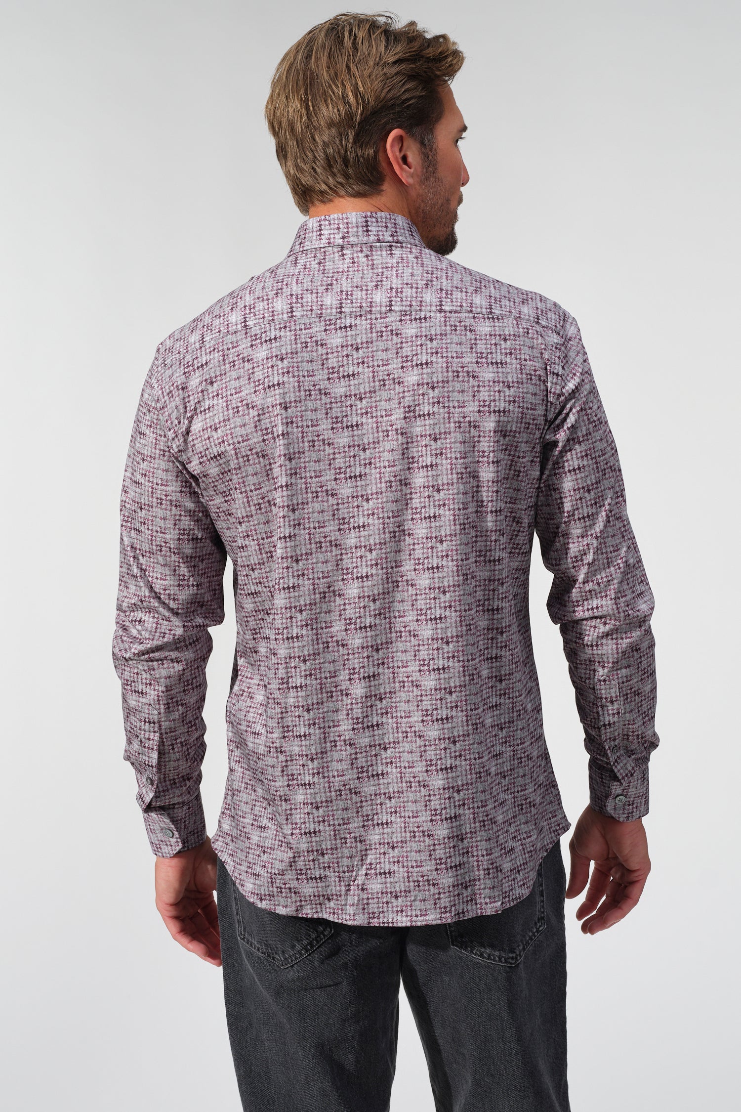 Vintage Print Dynamic Comfort Shirt