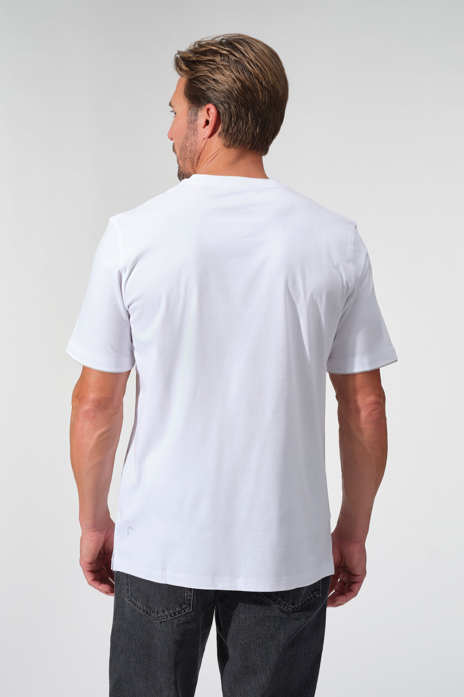 Supima Cotton Crew Neck T-Shirt