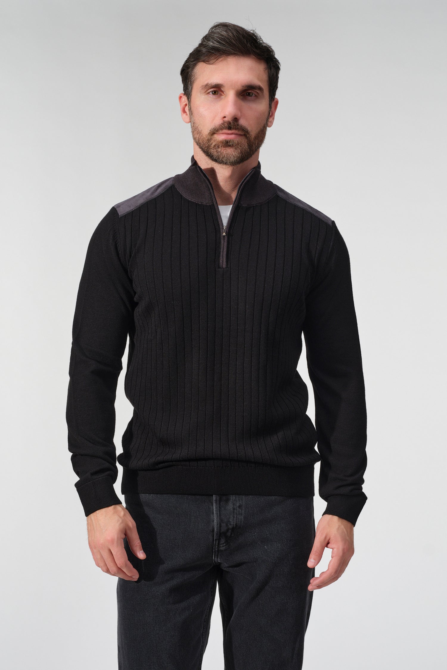 Cortona Ribbed Half-Zip