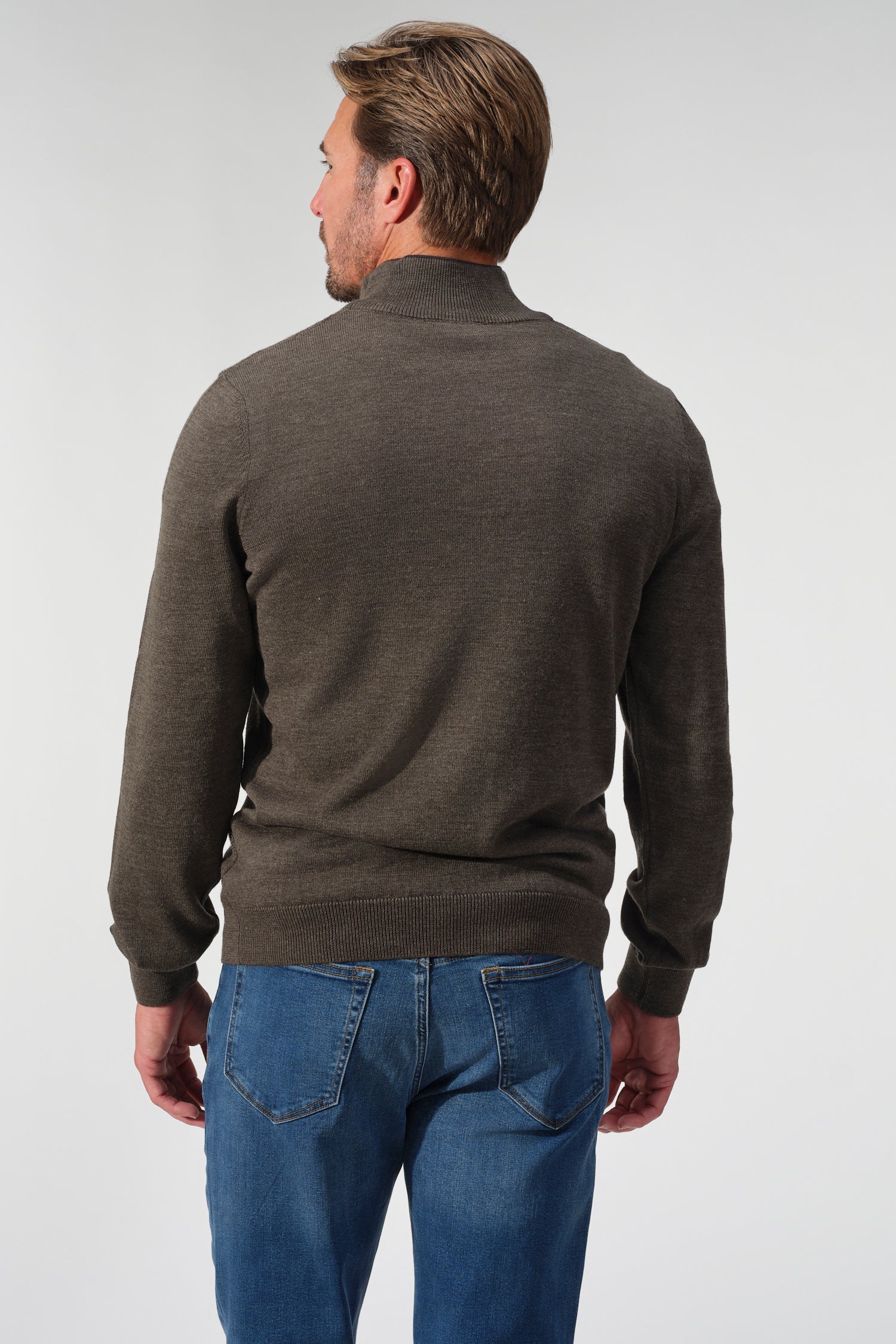 Saddle Stitch Button Pullover