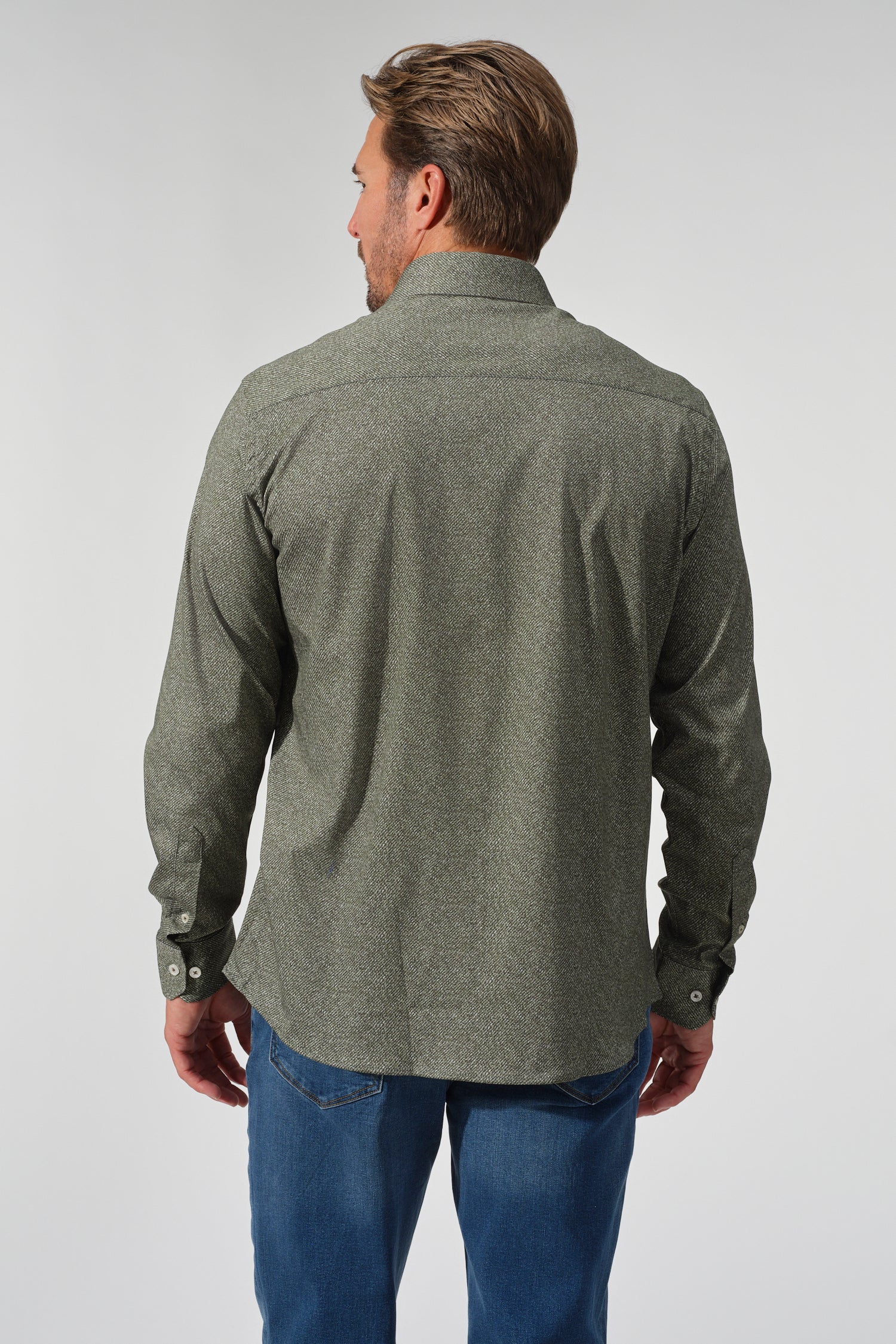 Twill Look Dynamic Comfort Shirt