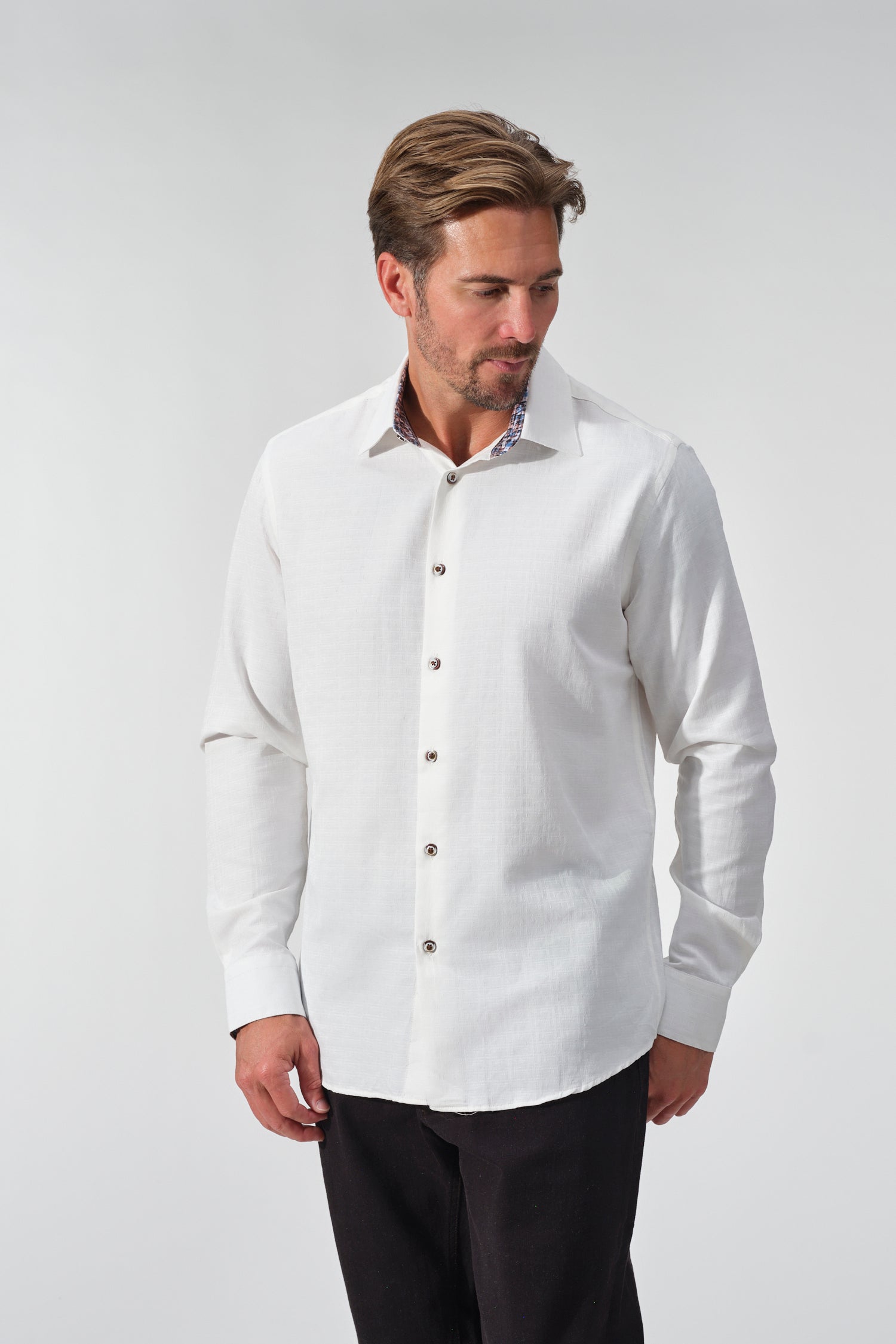 Brushstroke Accent Shirt