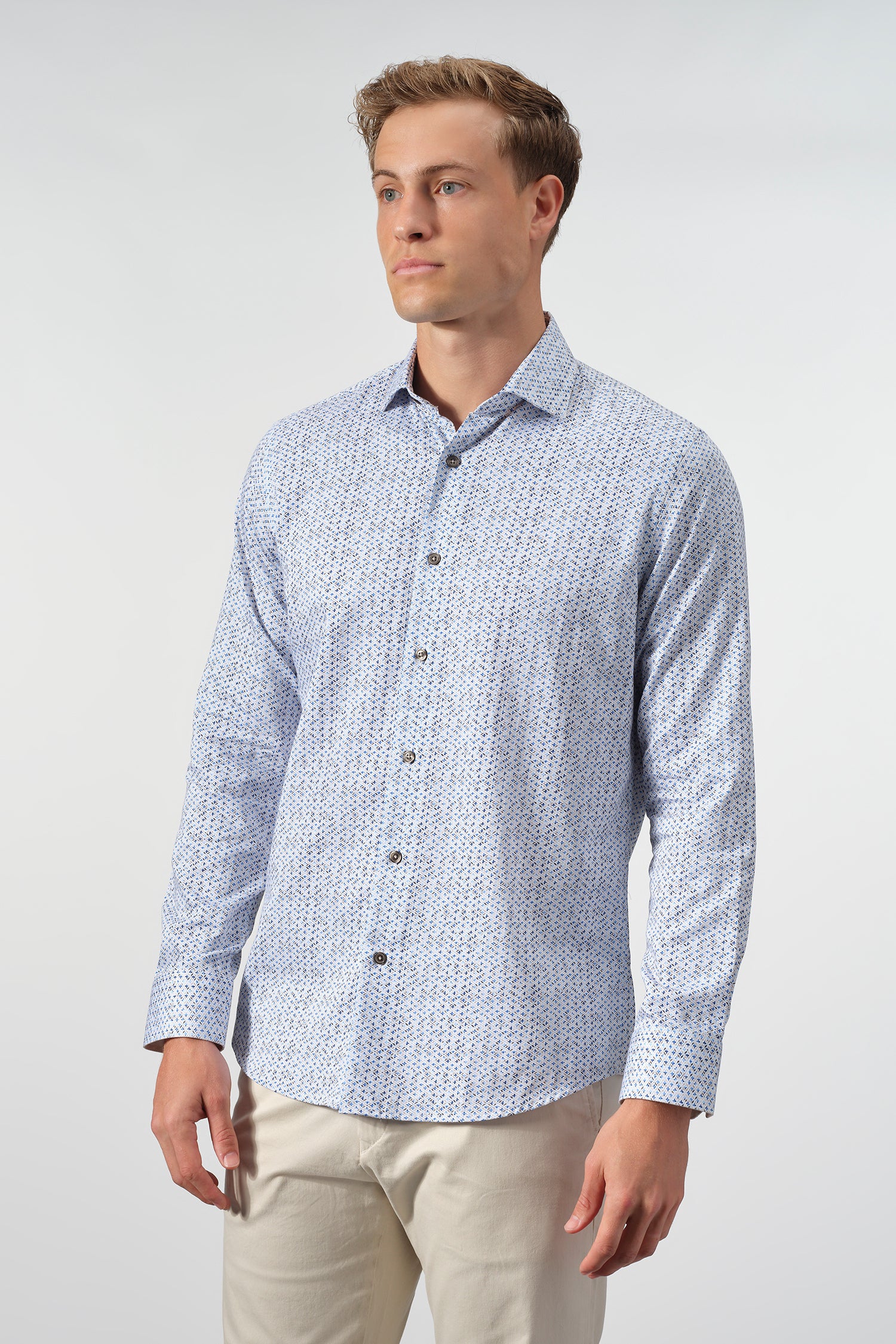 Como Micro Motif Shirt