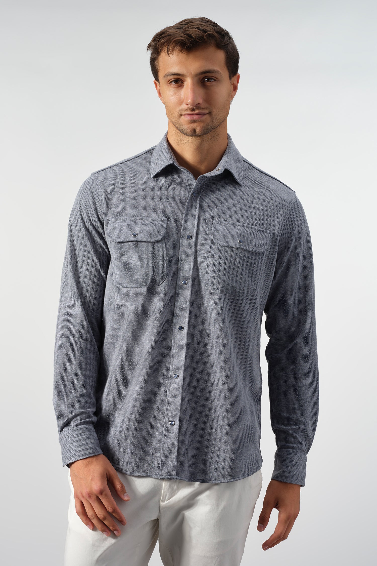 Riviera Textured Utility Shirt