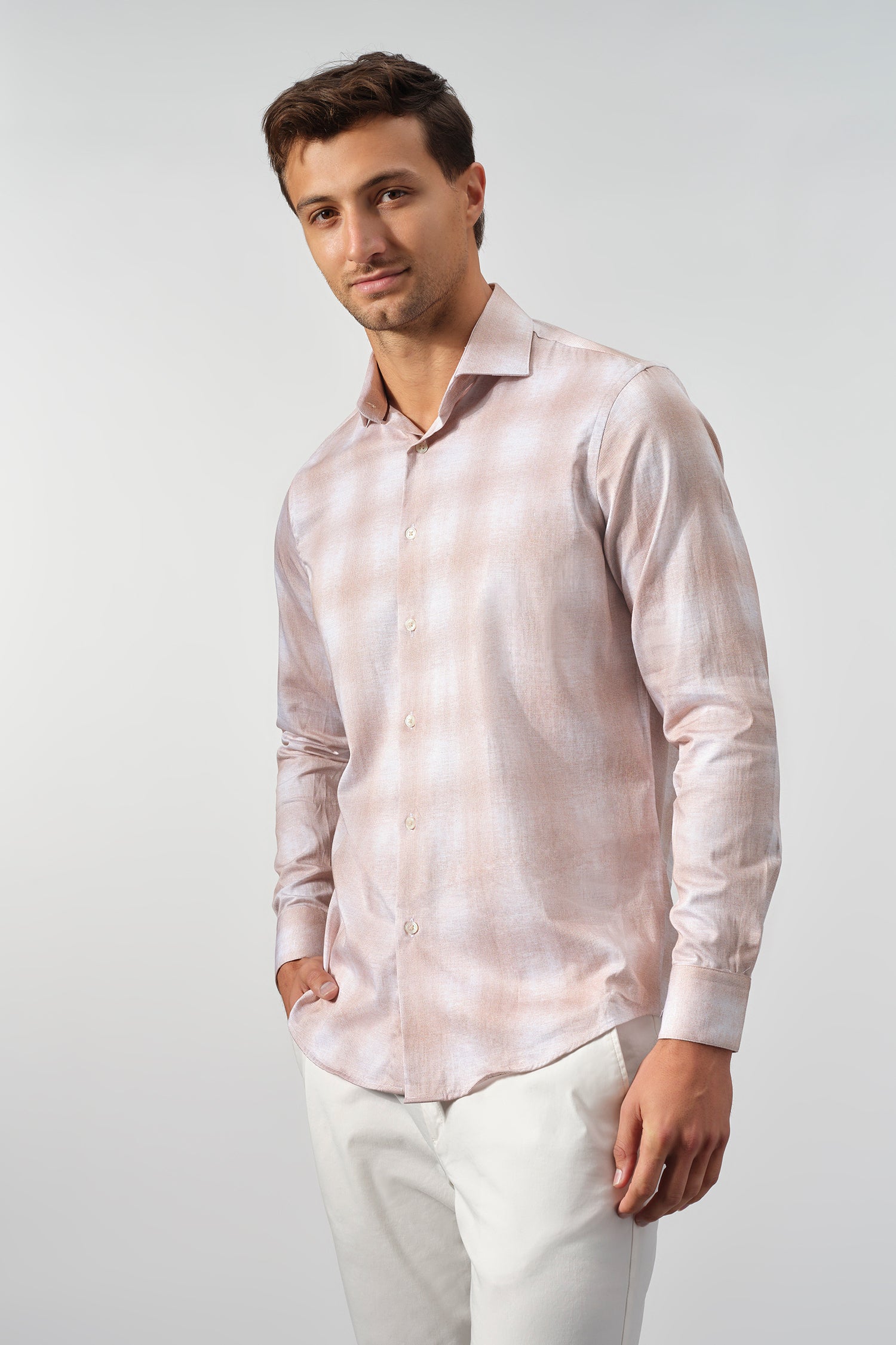 Nuvola Cloud-Washed Cotton Shirt