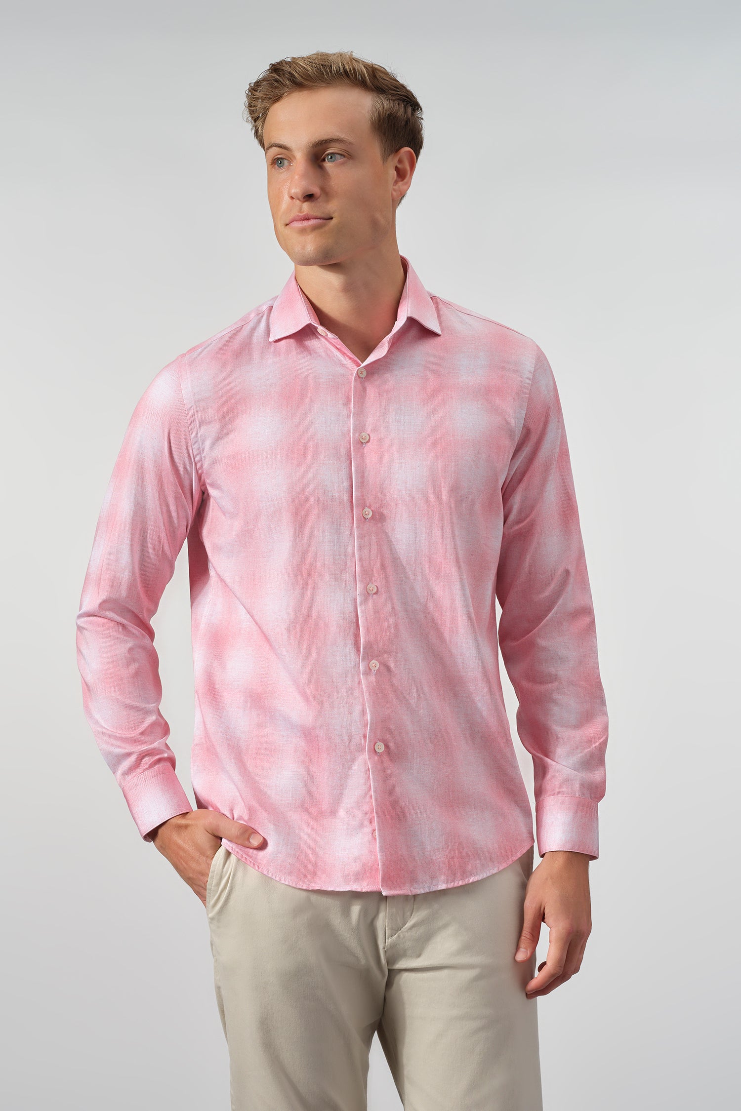 Nuvola Cloud-Washed Cotton Shirt