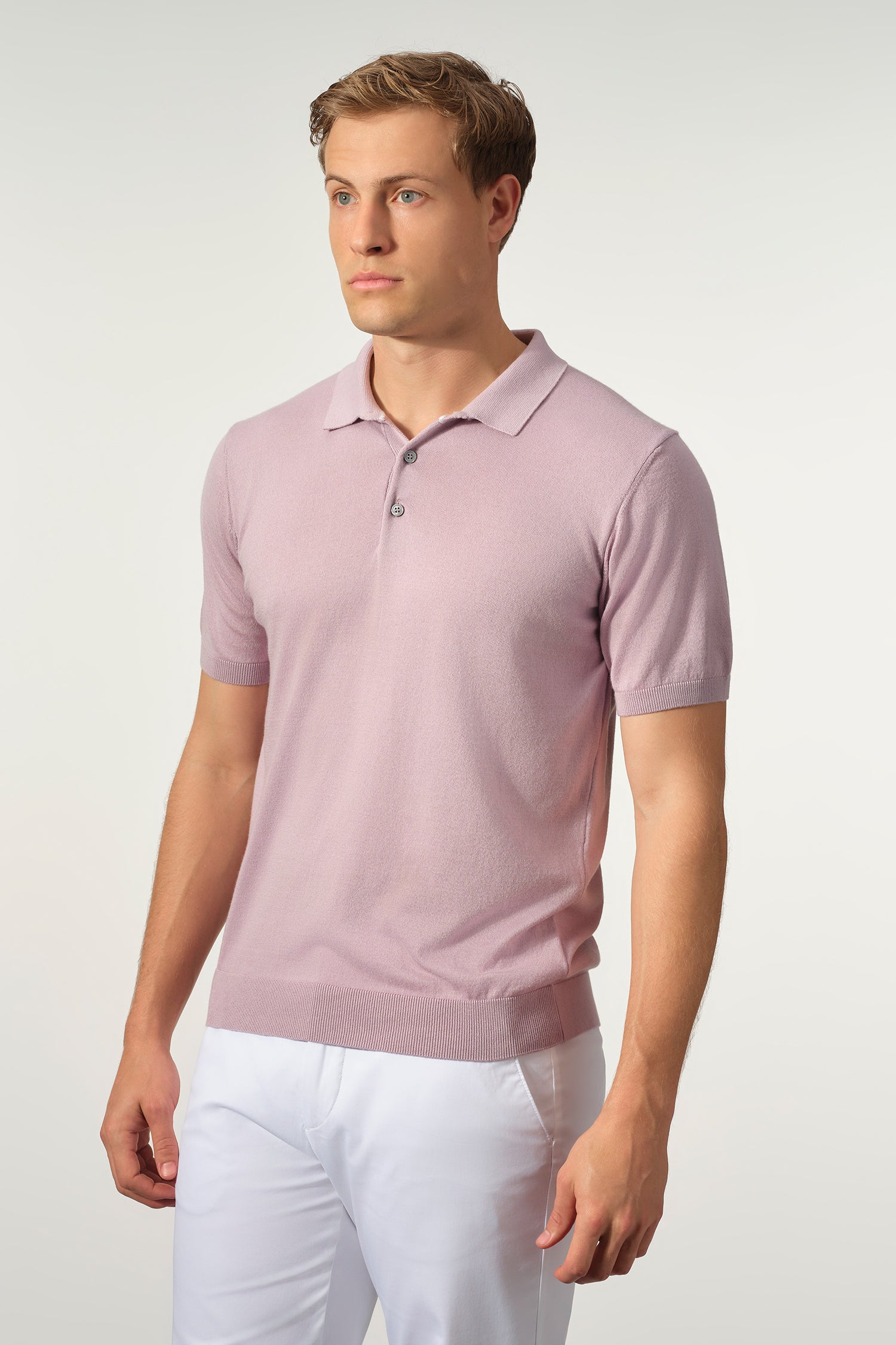Essential Cotton-Modal Knit Polo