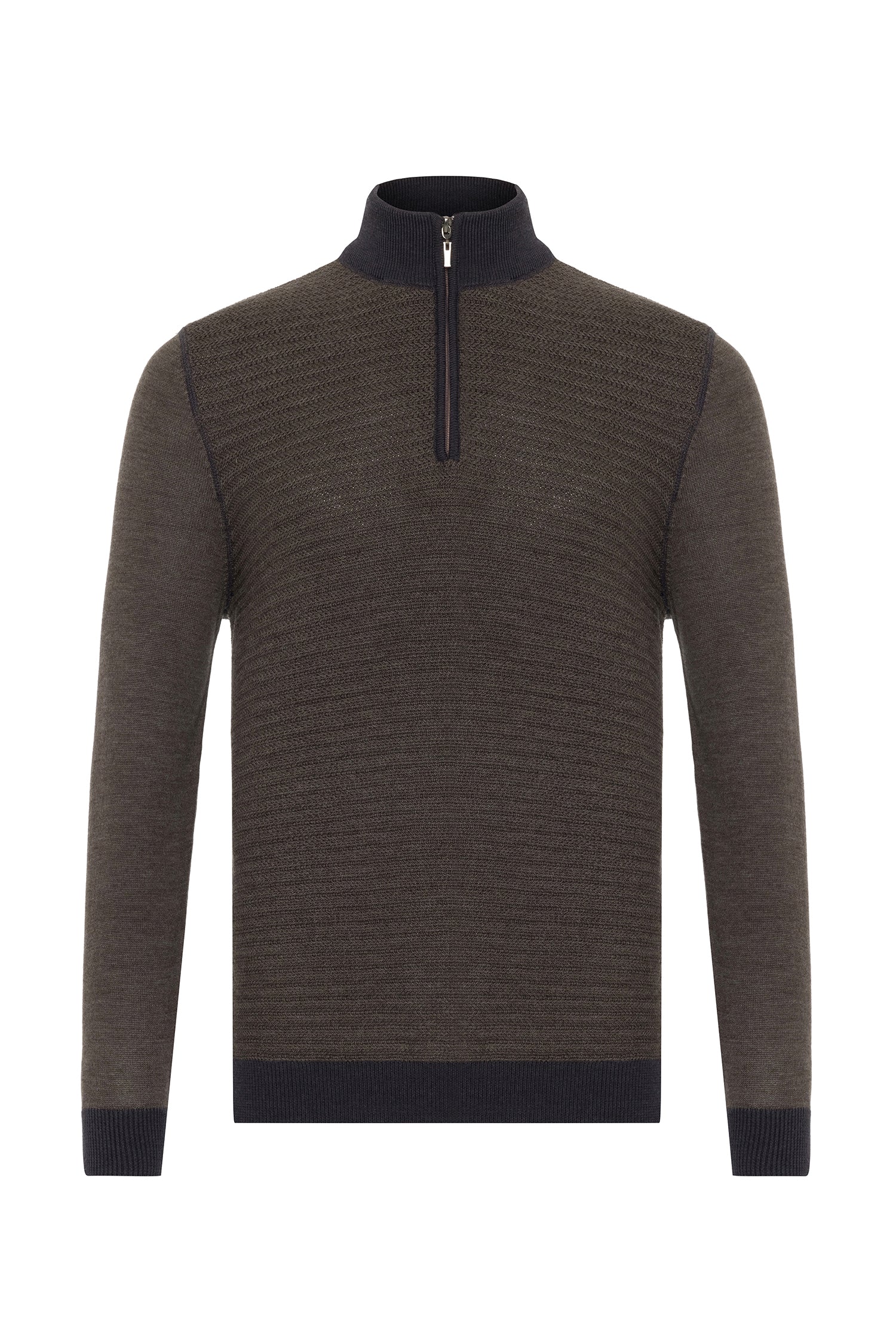 Lucca Textured Half-Zip