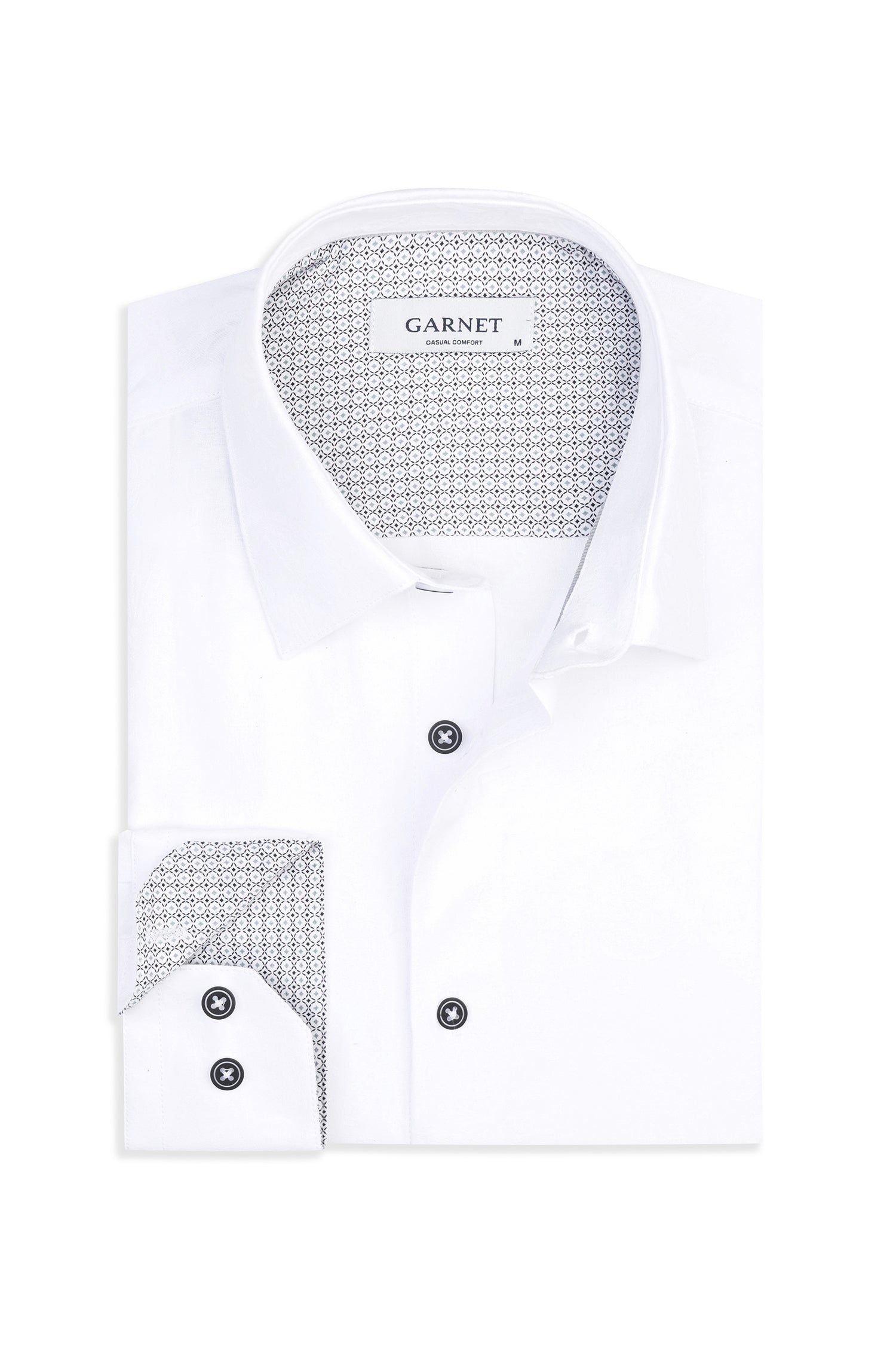 Tonal Paisley Jacquard Shirt