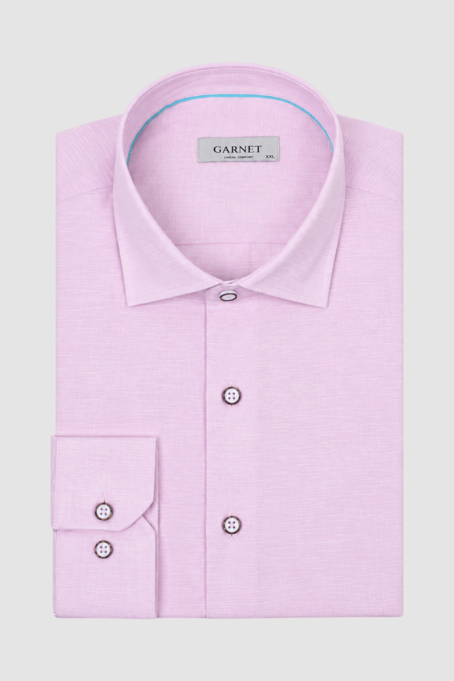 Harrison Tencel Linen Long Sleeve Solid Shirts