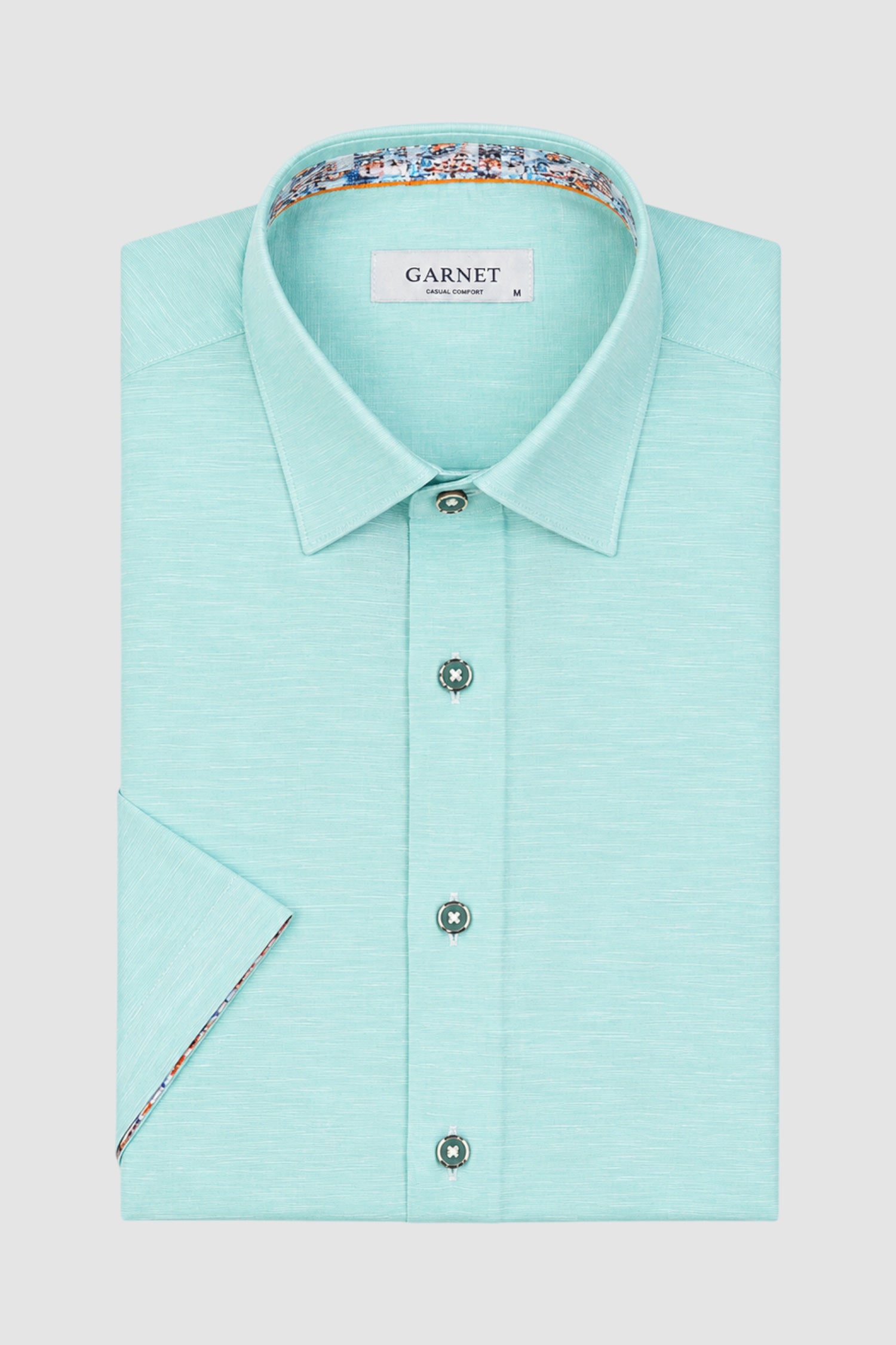 Harrison Tencel Linen Short Sleeve Solid Shirts
