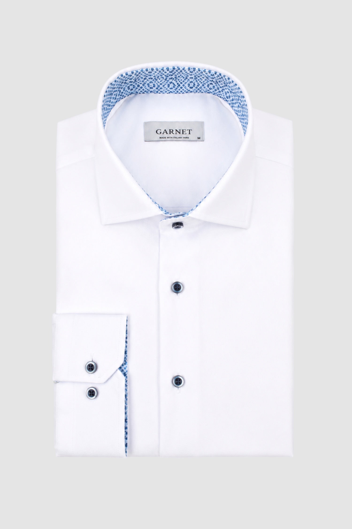 Premium White Cotton Dress Shirt