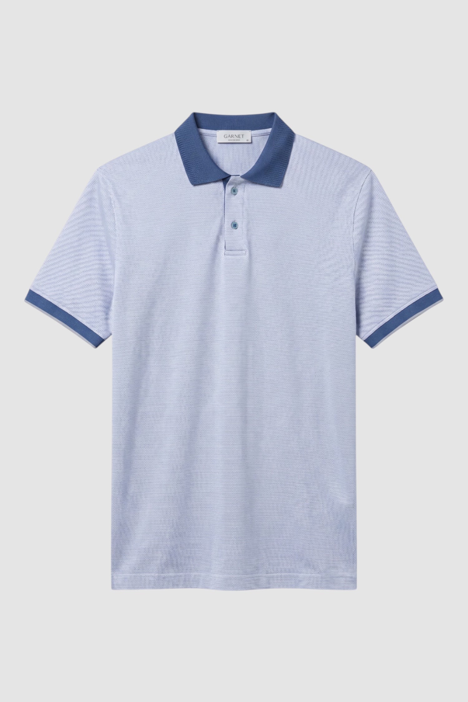 The Horizon Micro-Stripe Polo