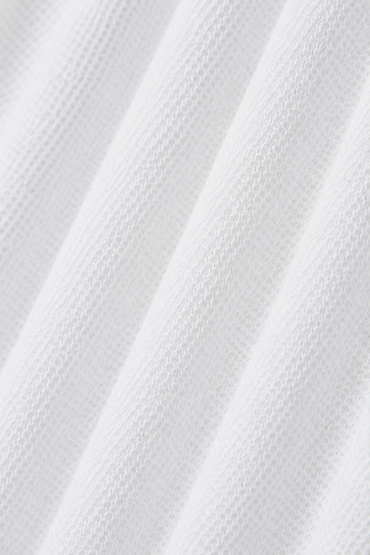 Ribbed Zip Knit Polo